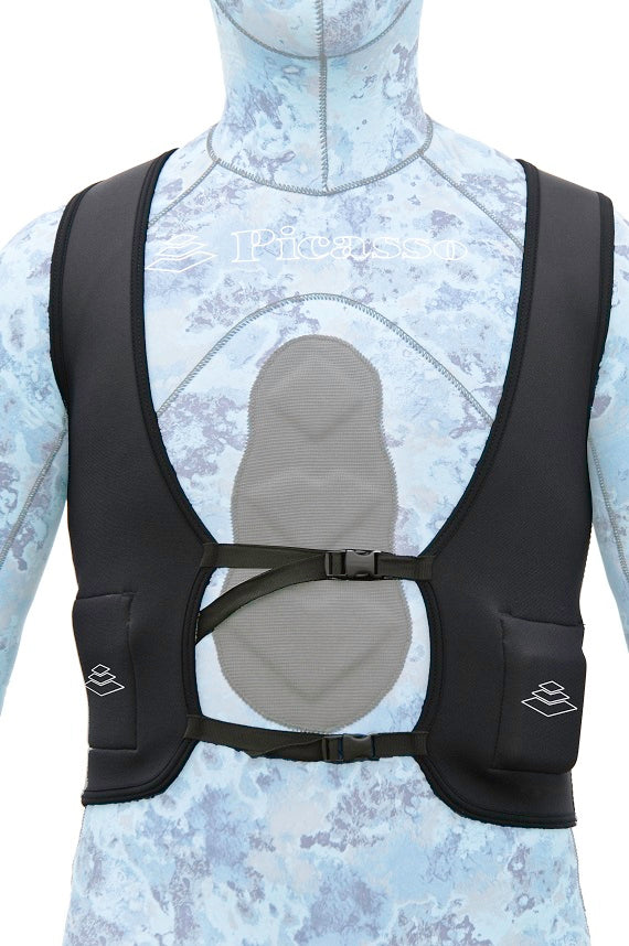 Picasso Weight Vest Pro - Adjustable Neoprene Exercise Vest for Strength Training & Cardio Workouts - Perfect for Running, CrossFit, and Home Gym Fitness