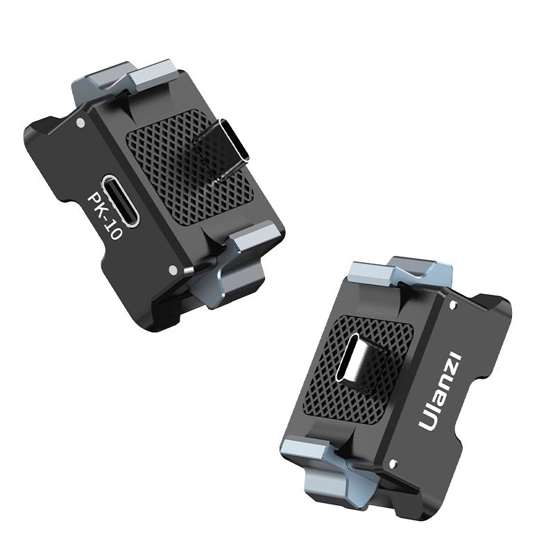 Ulanzi PK 10 Osmo Pocket 3 Expansion Adapter for DJI Action Camera - Compatible with DJI Pocket 3 & Action Cameras - Perfect for Vlogging, Travel & Outdoor Adventures