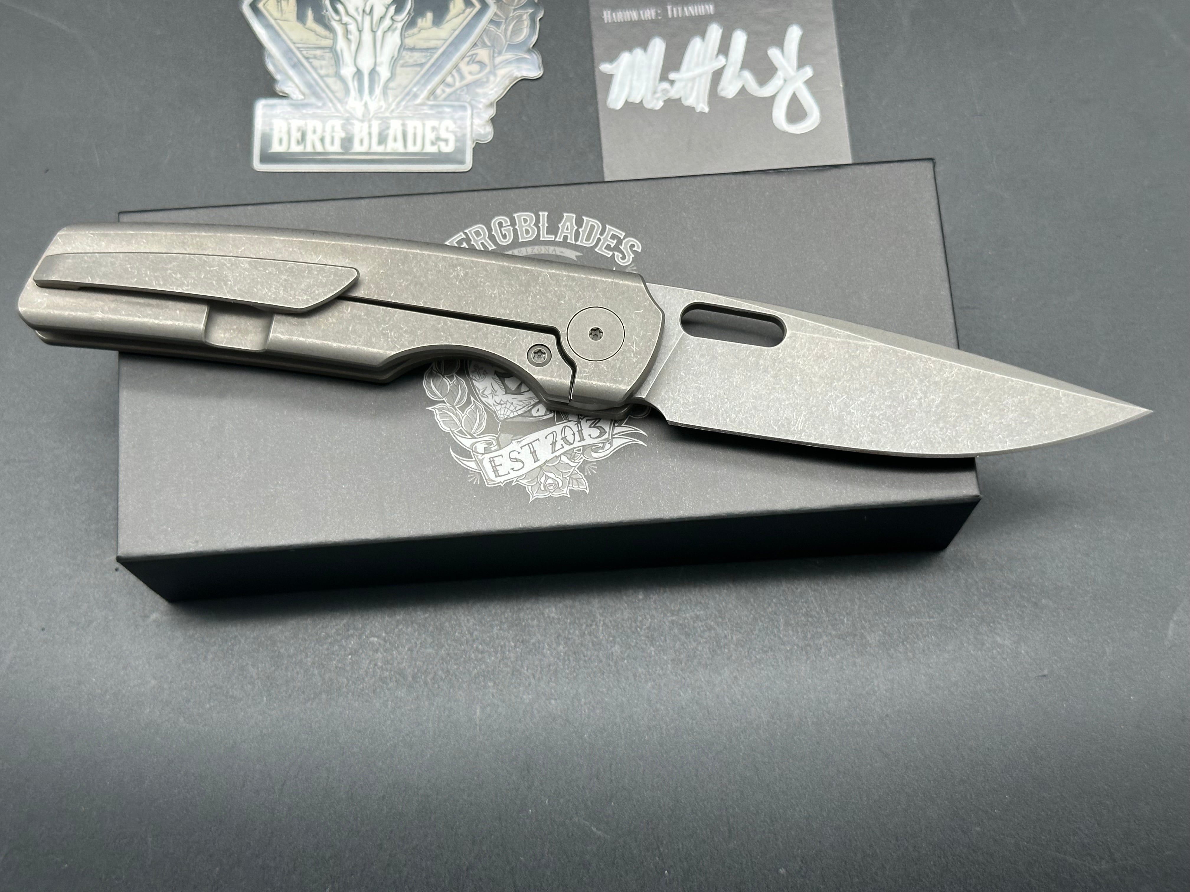 Berg Blades Sweeney Folding Knife - 3.35