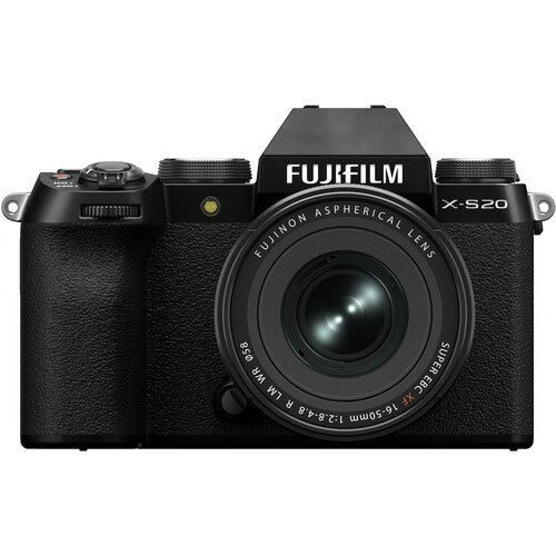 Fujifilm X-S20 Mirrorless Camera with XF 16-50mm f/2.8-4.8 R LM WR Lens Kit - Professional Photography for Travel, Vlogging & Street Shooting