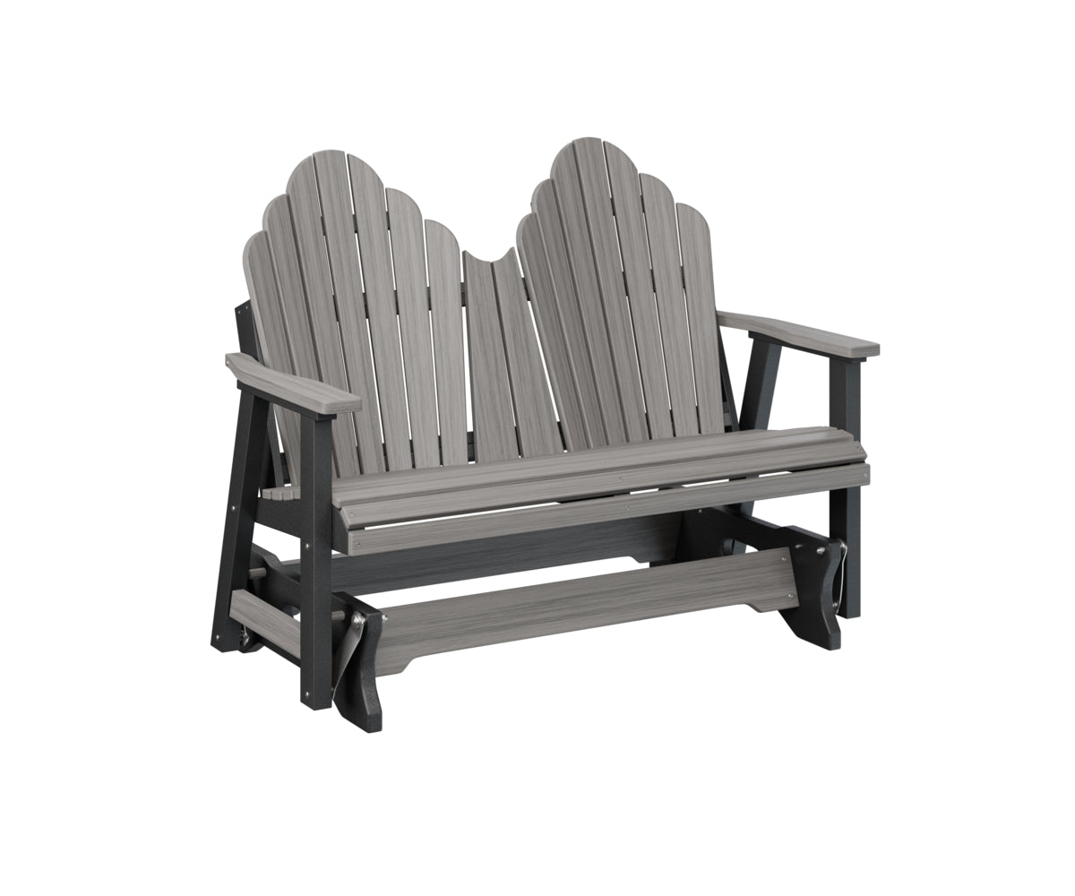 Berlin Gardens Cozi Back Double Glider - Outdoor Patio Swing with Canopy, Comfortable 2-Person Bench Glider for Garden, Porch, Deck - Perfect for Relaxing and Enjoying Nature