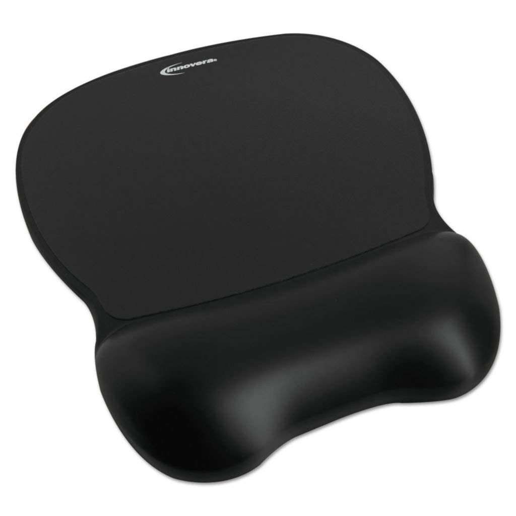 Ergonomic Gel Mouse Pad with Comfortable Wrist Rest - Non-Slip Cushioned Support for Office, Gaming & Computer Workstations