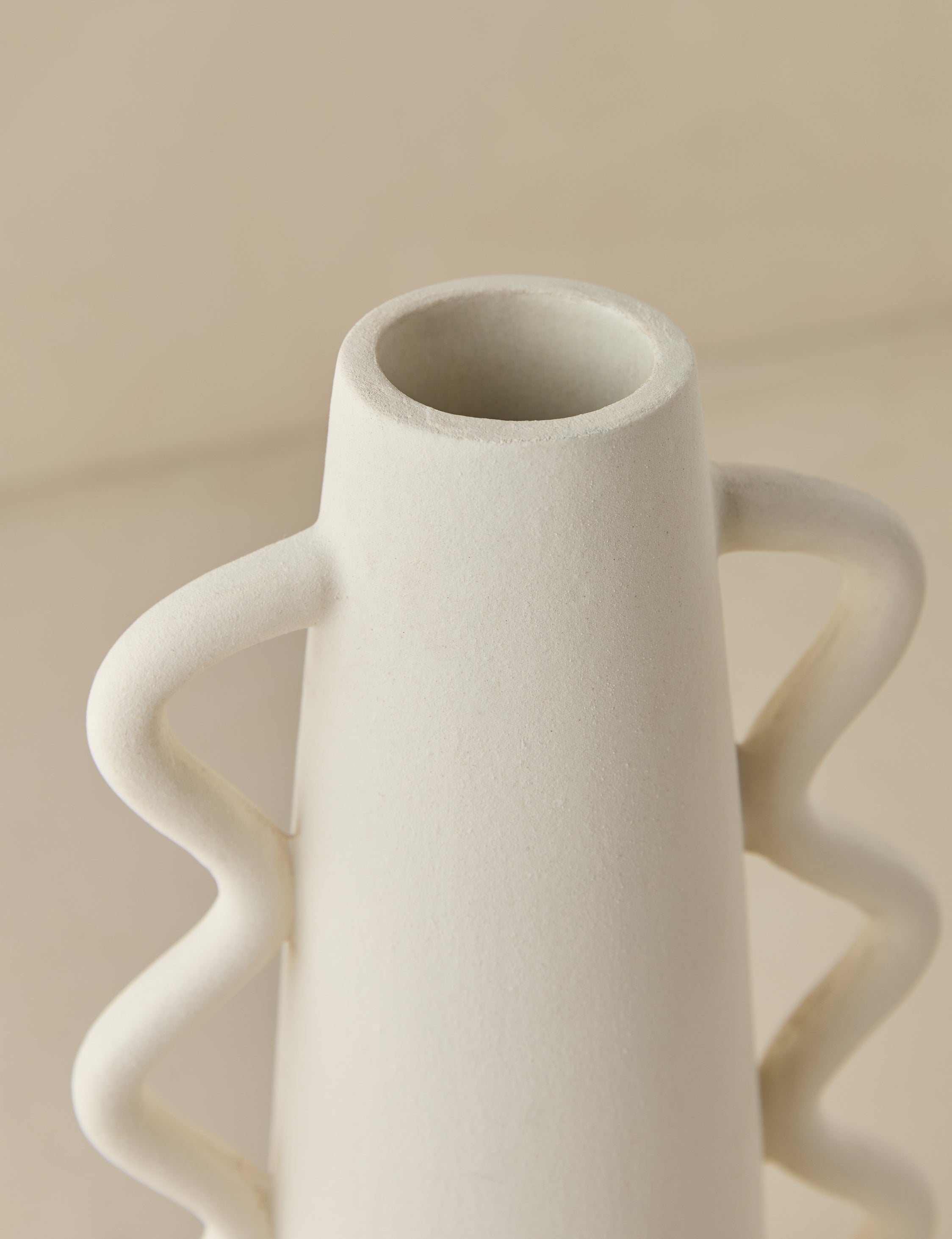 Cyrene Vase - Handcrafted Ceramic Flower Vase for Home Decor | Perfect for Living Room, Dining Table & Wedding Centerpieces