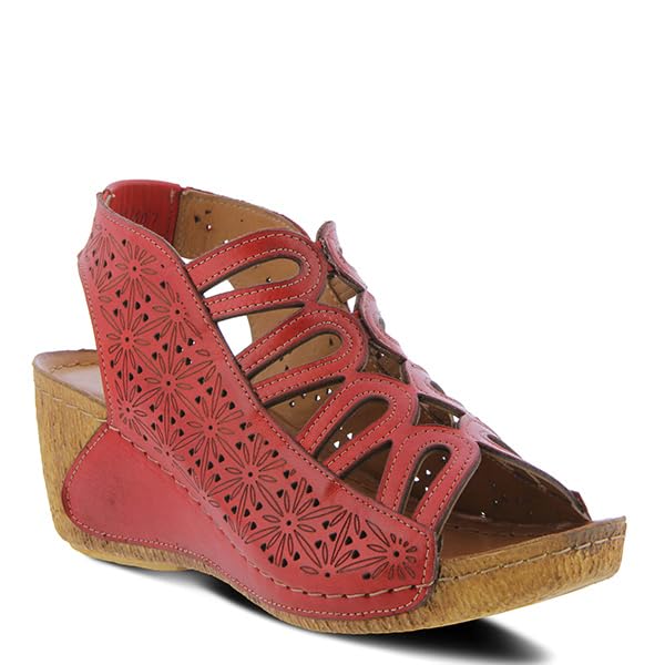 Spring Step Women's Inocencia Slingback Sandals - Comfortable Summer Dress Shoes for Women | Perfect for Weddings, Beach Vacations & Casual Outings