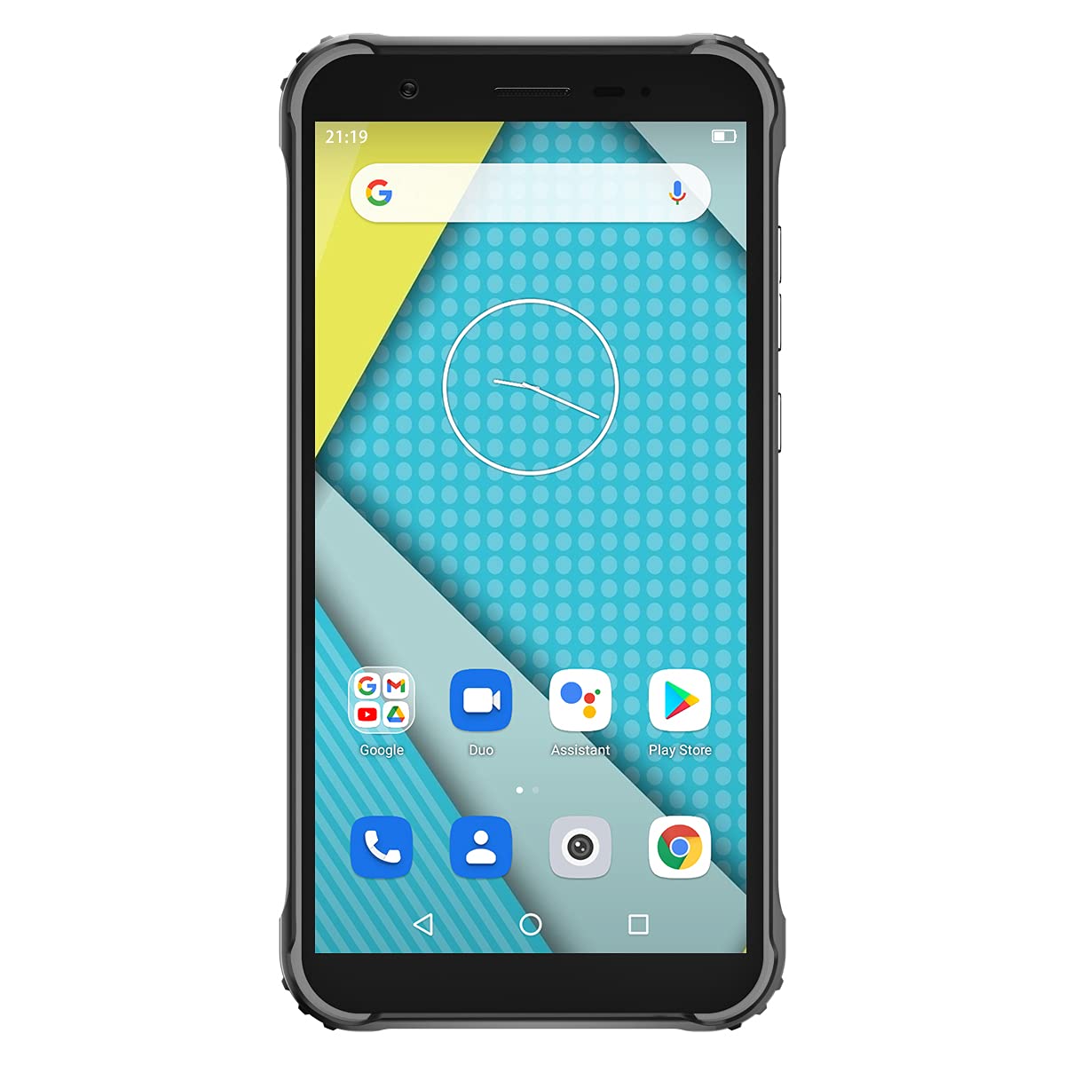 Plum Gator 7 4G VoLTE Unlocked Rugged Smartphone - Military Grade IP69 Waterproof, Shockproof with 5580mAh Battery (Black) - Perfect for Outdoor Adventures, Construction Sites & Extreme Conditions