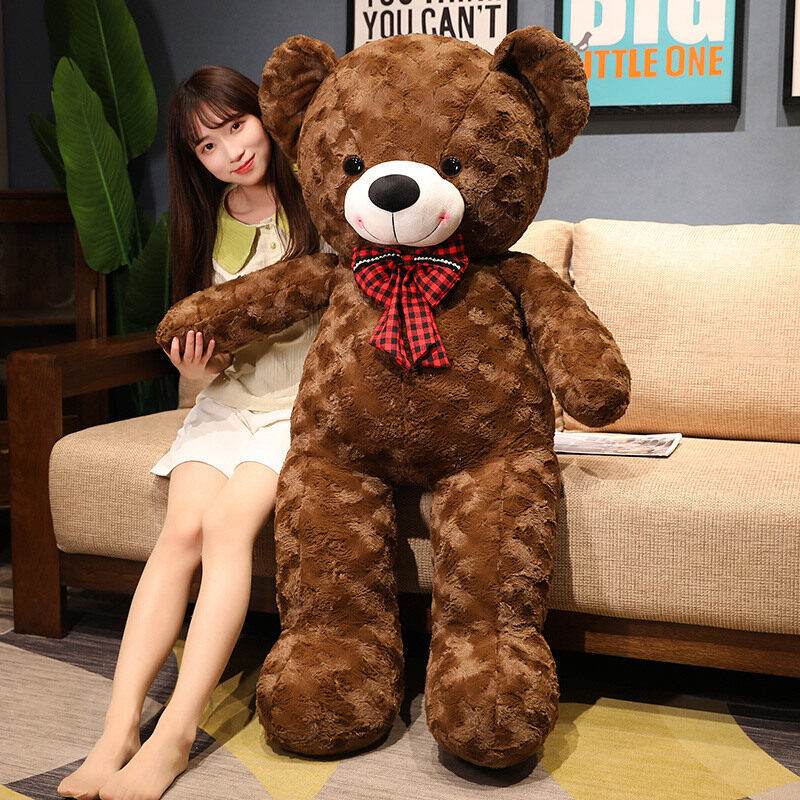 47 Inch Giant Stuffed Teddy Bear - 4ft Big Soft Plush Toy for Kids & Adults | Perfect for Gifts, Nursery Decor, Cuddling and Photo Props