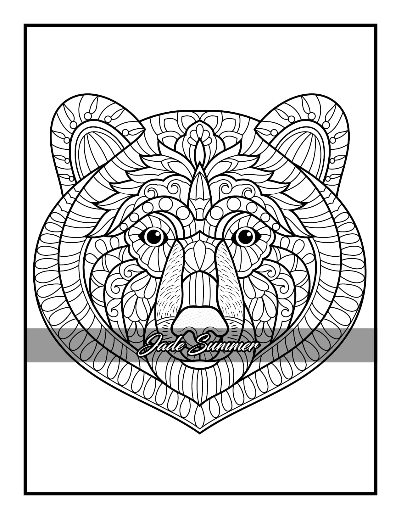 100 Animals Adult Coloring Book - Lions, Elephants, Owls, Horses, Dogs, Cats & More | Stress Relief, Relaxation & Creative Art Therapy for Adults