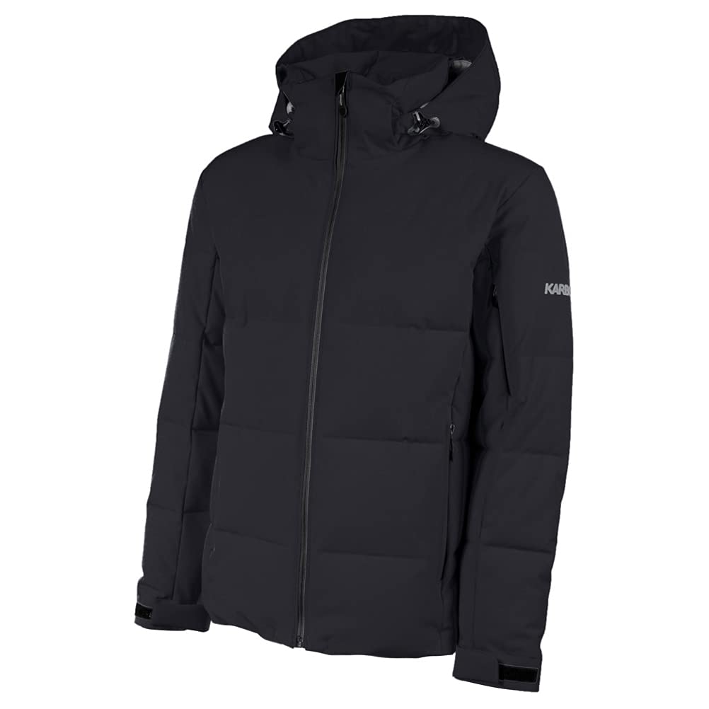 KARBON Men's Boron Insulated Ski Jacket - Waterproof Winter Coat for Skiing, Snowboarding & Cold Weather Outdoor Activities
