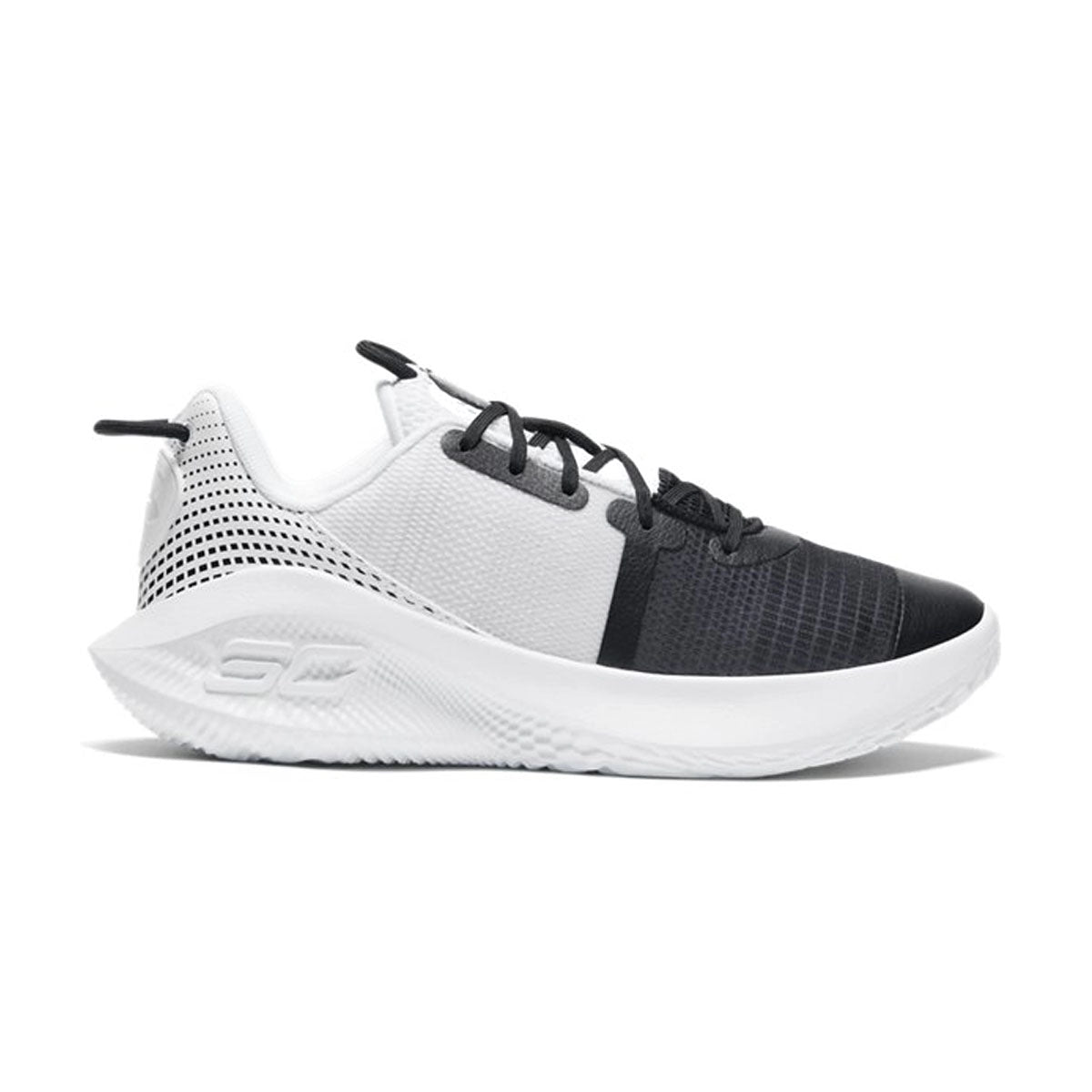 Curry 6 Flotro 'Black White' Basketball Shoes - High-Performance Men's Sneakers for Indoor & Outdoor Courts | Perfect for Training, Games, and Streetwear Fashion