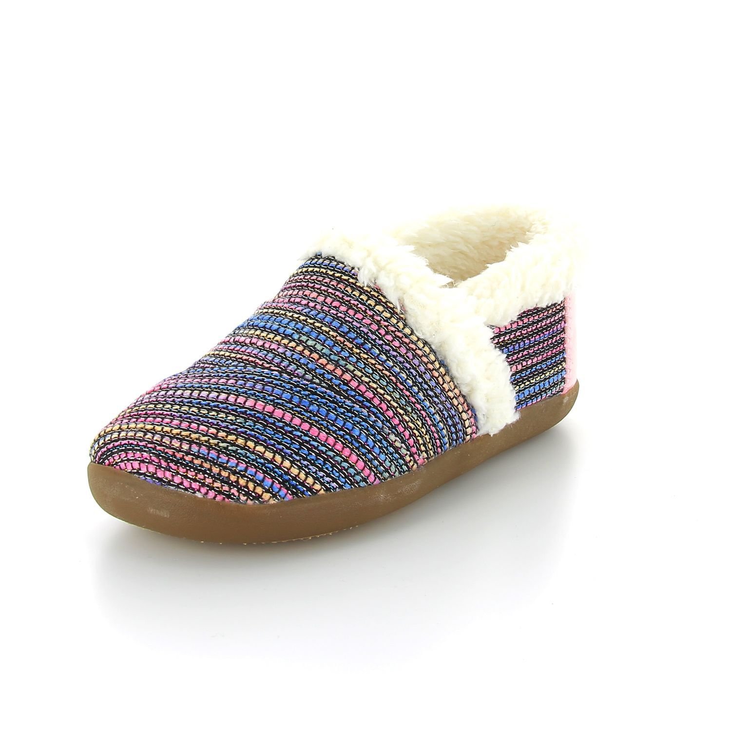 TOMS Kids Boys House Slippers - Soft & Comfortable Indoor Slippers for Boys, Black | Perfect for Home, Playtime & Cozy Relaxation