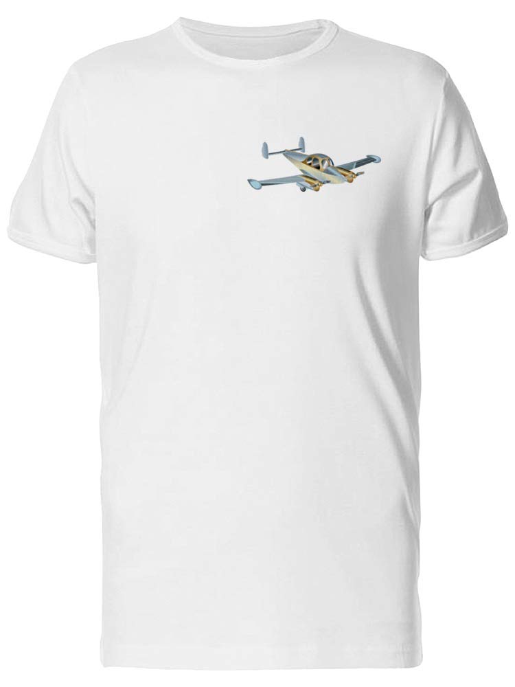 Smartprints Men's Graphic T-Shirt with Vintage Airplane Design - Casual Cotton Tee for Aviation Enthusiasts | Perfect for Everyday Wear, Travel & Aviation-Themed Events