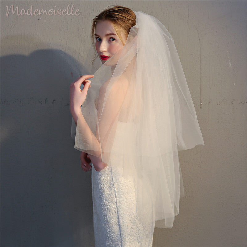 Dorathy Veil - Elegant Wedding Veil for Brides | Perfect for Church Ceremonies, Outdoor Weddings & Photo Shoots