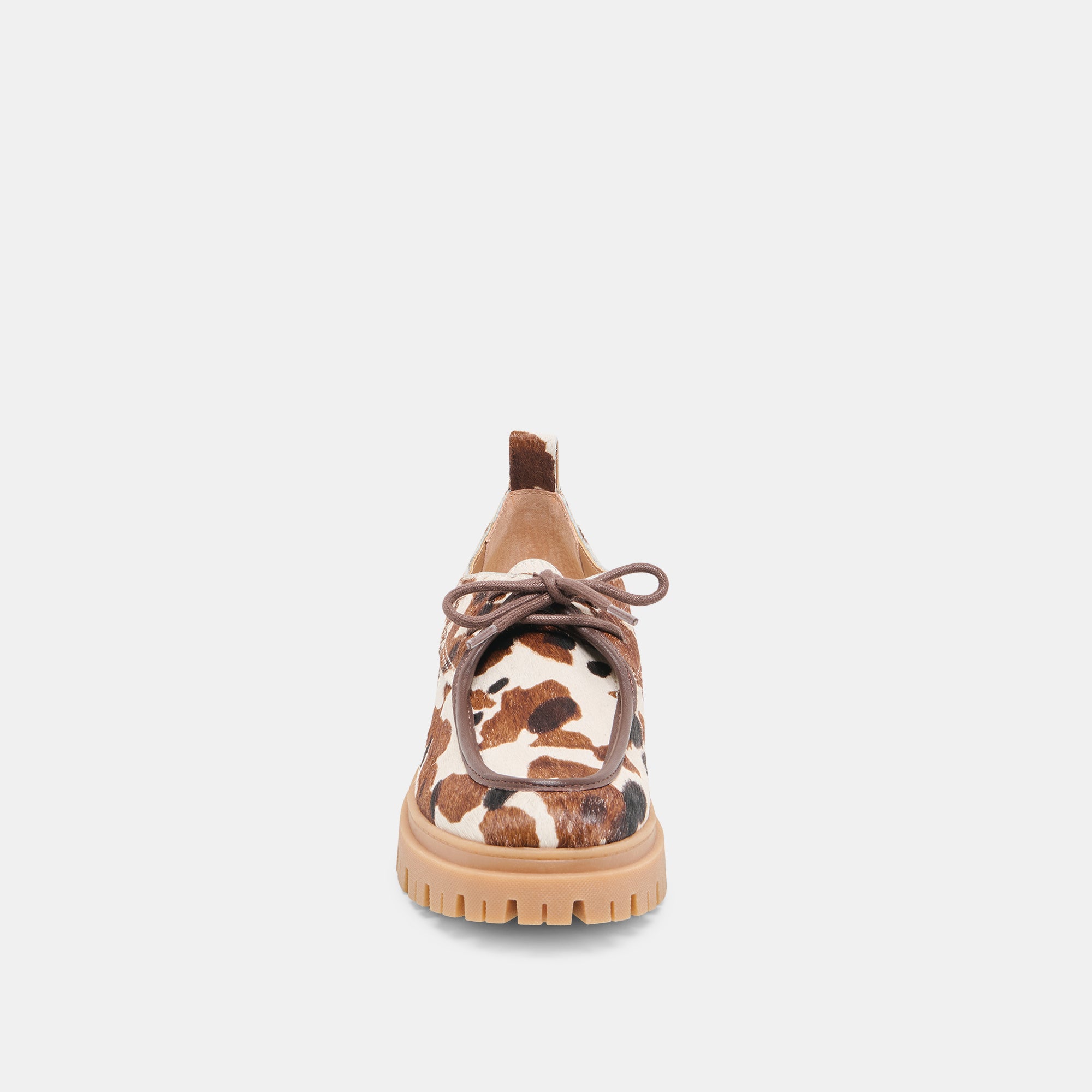 MILZA Loafers for Women - Genuine Cocoa Calf Hair Slip-On Shoes - Comfortable & Stylish for Office, Casual Wear & Travel