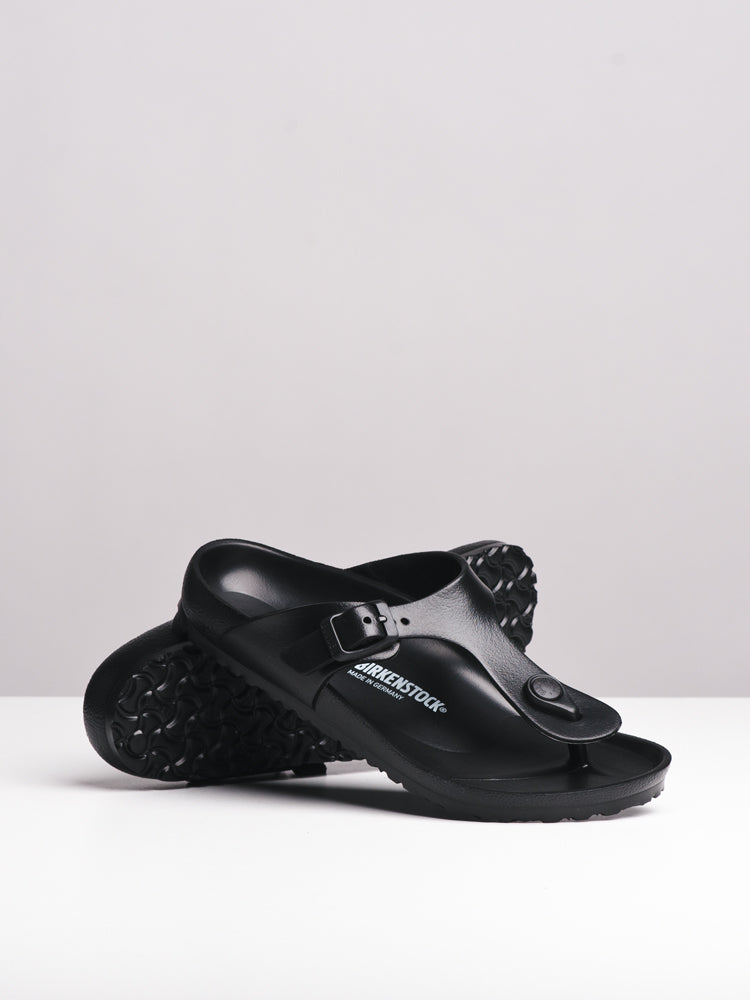 Birkenstock Kids Gizeh EVA Black Sandals - Medium/Narrow Fit - Comfortable & Lightweight for Beach, Pool & Summer Play - Clearance Sale