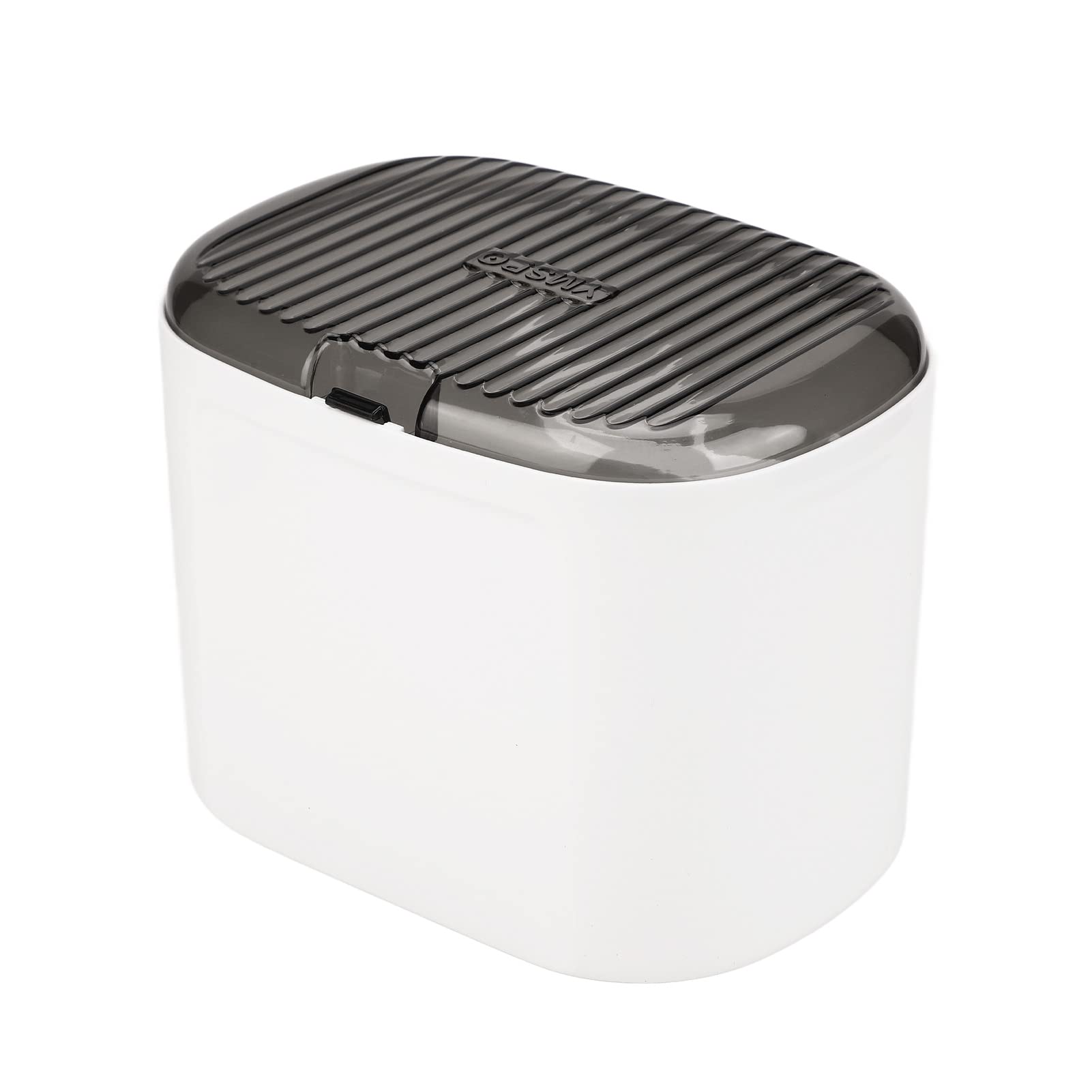 Jeanoko Wall Mounted Tissue Box Holder - Splash-Proof Plastic Napkin Dispenser for Kitchen & Office (White) - Perfect for Countertop, Bathroom, and Dining Room Organization