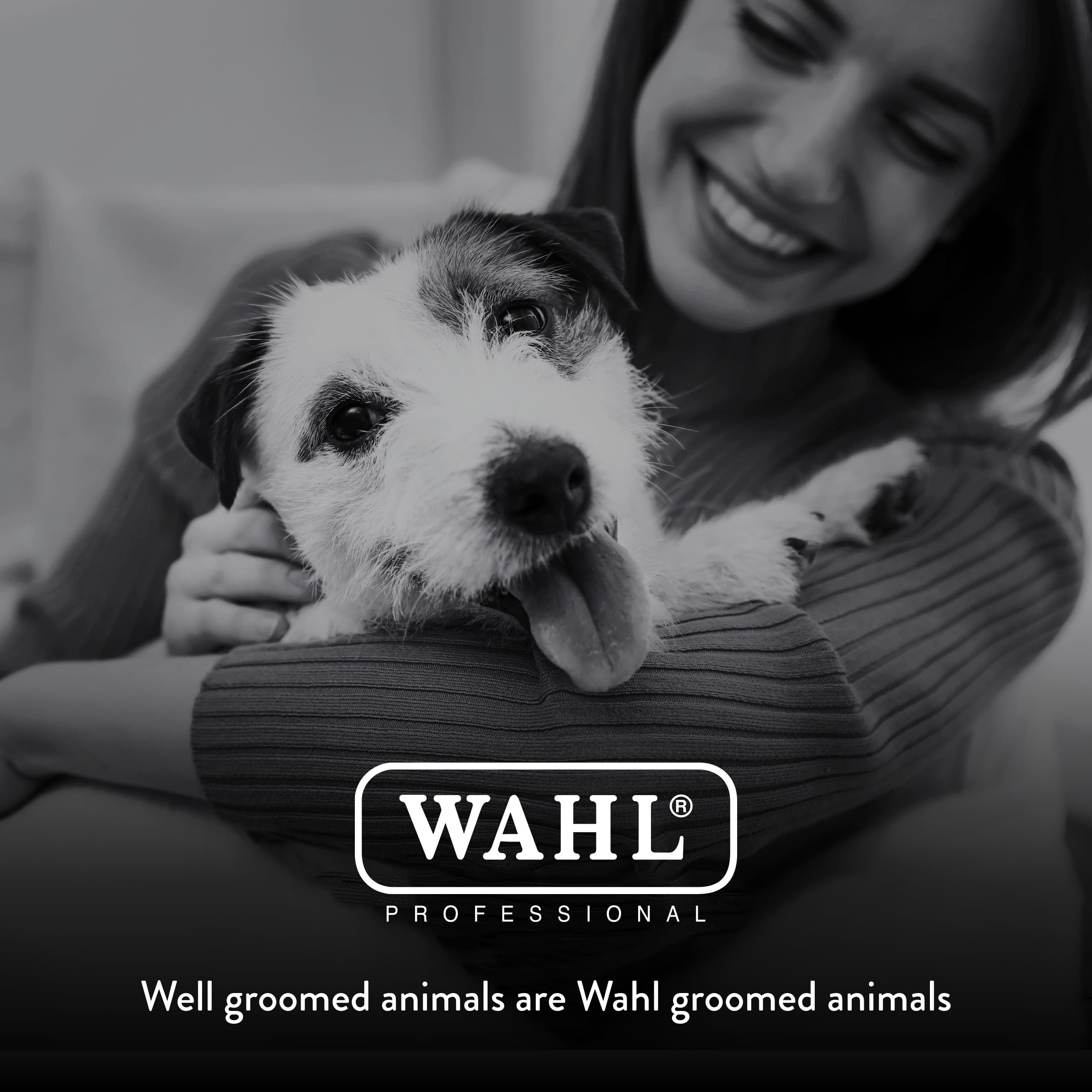 Wahl Professional Animal Pet Nail Grinder Kit for Dogs & Cats - Safe & Quiet Nail Trimmer for Grooming at Home (Model 5971) - Perfect for Puppies, Kittens & Small Pets