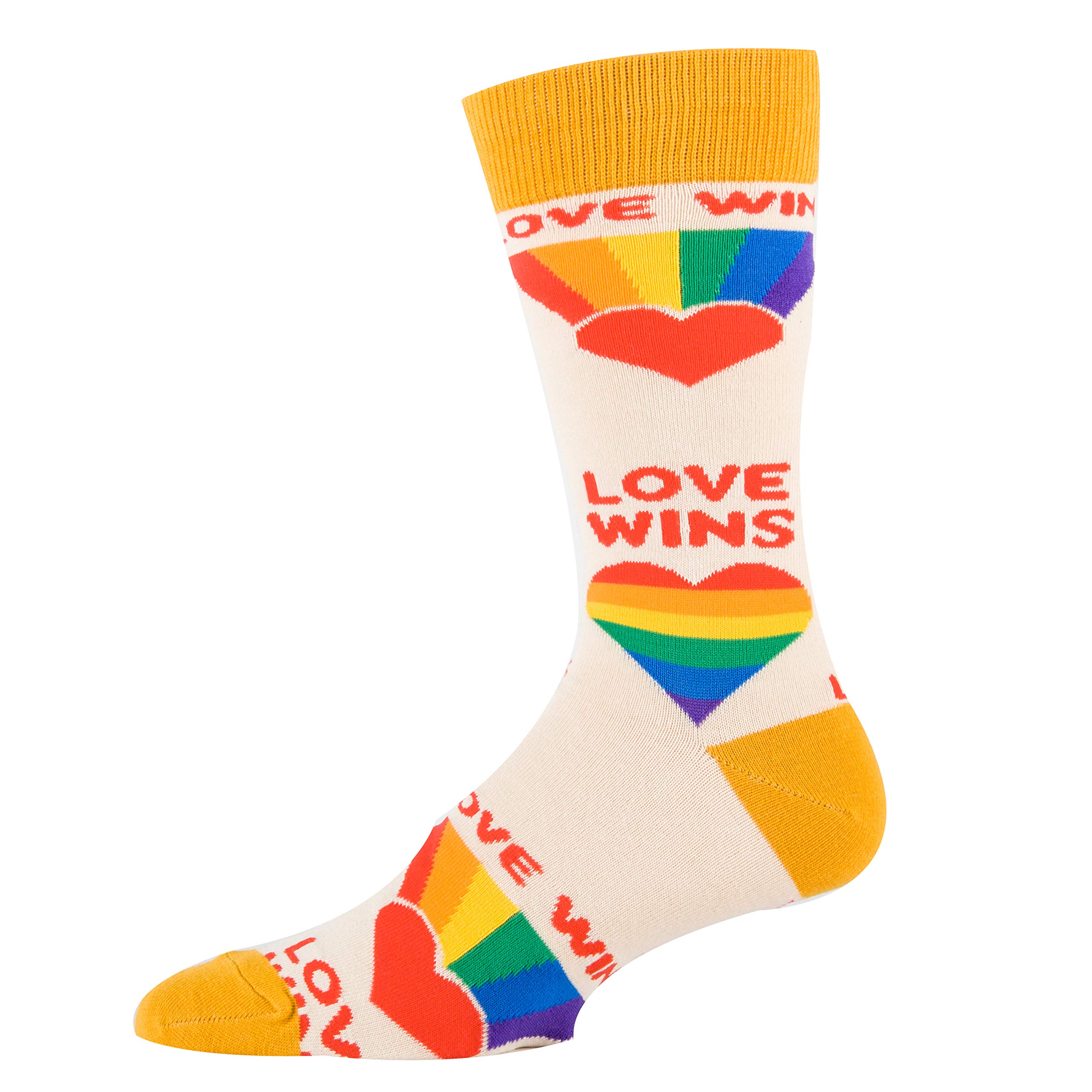 Funny Men's Novelty Crew Socks - Positive, Crazy & Cool Socks for Gifts, Parties & Everyday Wear | Oooh Yeah Socks Collection