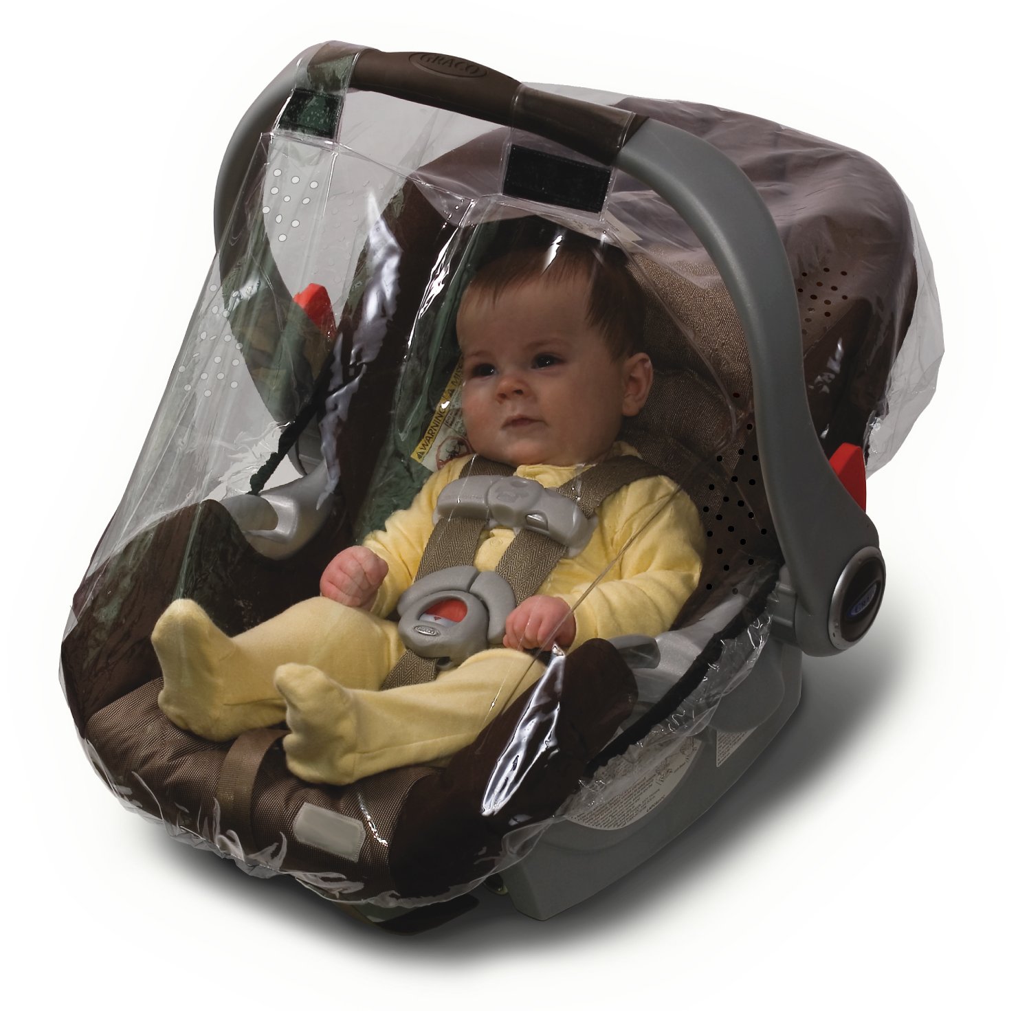 Jolly Jumper Weathershield - Clear Car Seat Cover for Baby | Waterproof & Windproof Protection | Perfect for Strollers, Infant Carriers & Shopping Carts