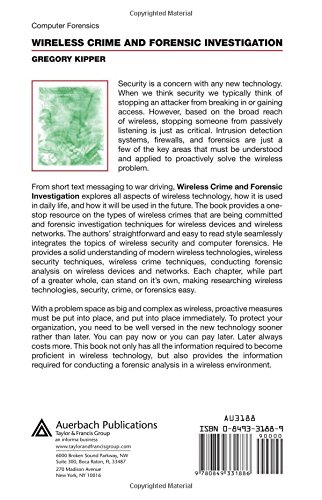 Wireless Crime & Forensic Investigation Tools - Advanced Cybersecurity & Digital Evidence Collection for Law Enforcement & IT Security Professionals | Ideal for Cybercrime Analysis, Network Security, and Digital Forensics