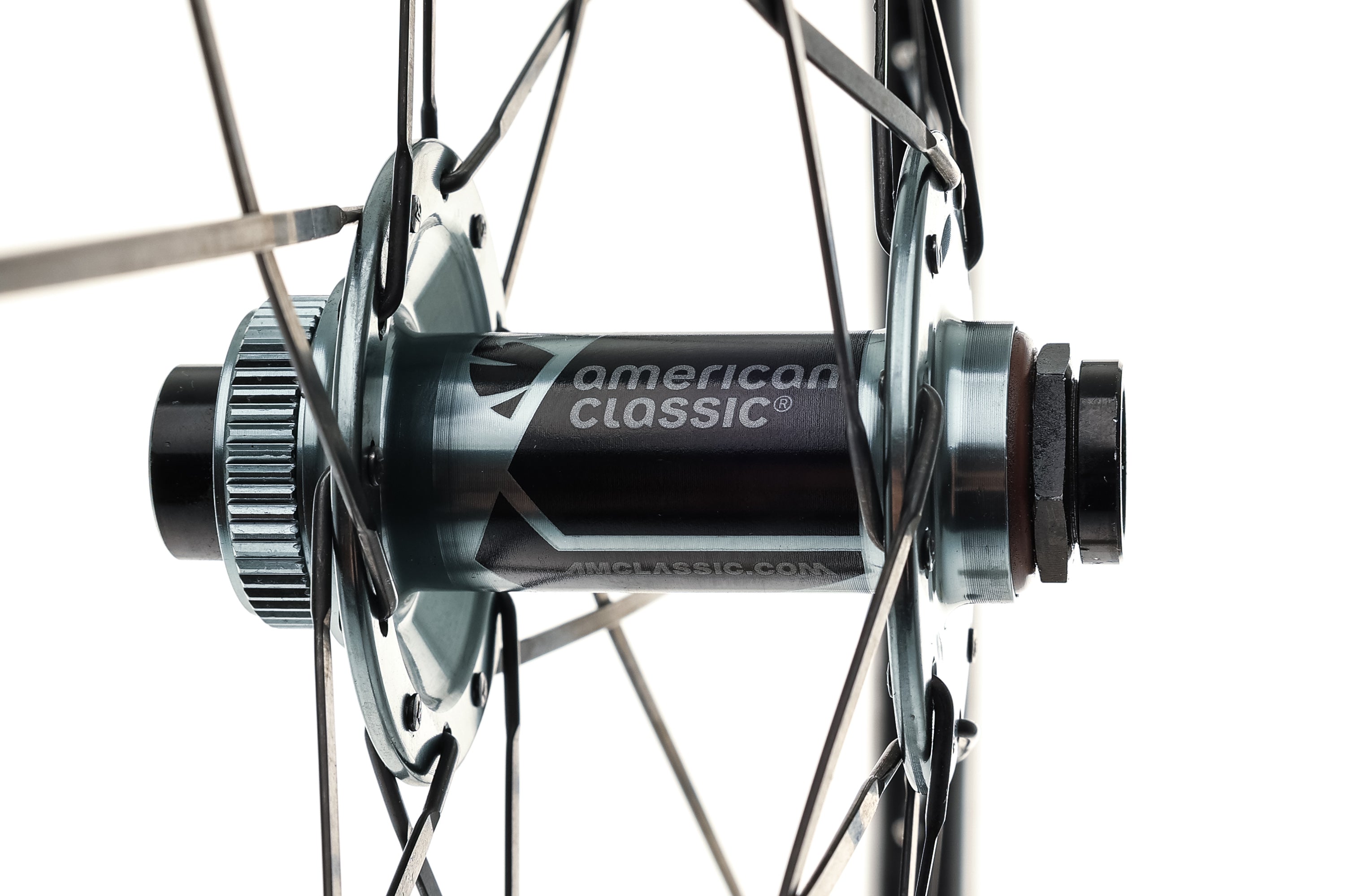 American Classic 420 Aero Disc Aluminum Tubeless 700c Wheelset - Lightweight Road Bike Wheels for Racing & Performance Cycling