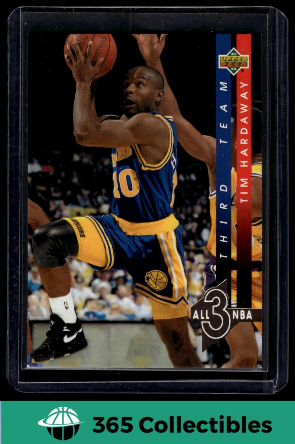 1993-94 Upper Deck Tim Hardaway #AN14 Basketball Card - Golden State Warriors - Collectible NBA Memorabilia for Fans & Investors - Perfect for Display, Trading, and Sports Collections