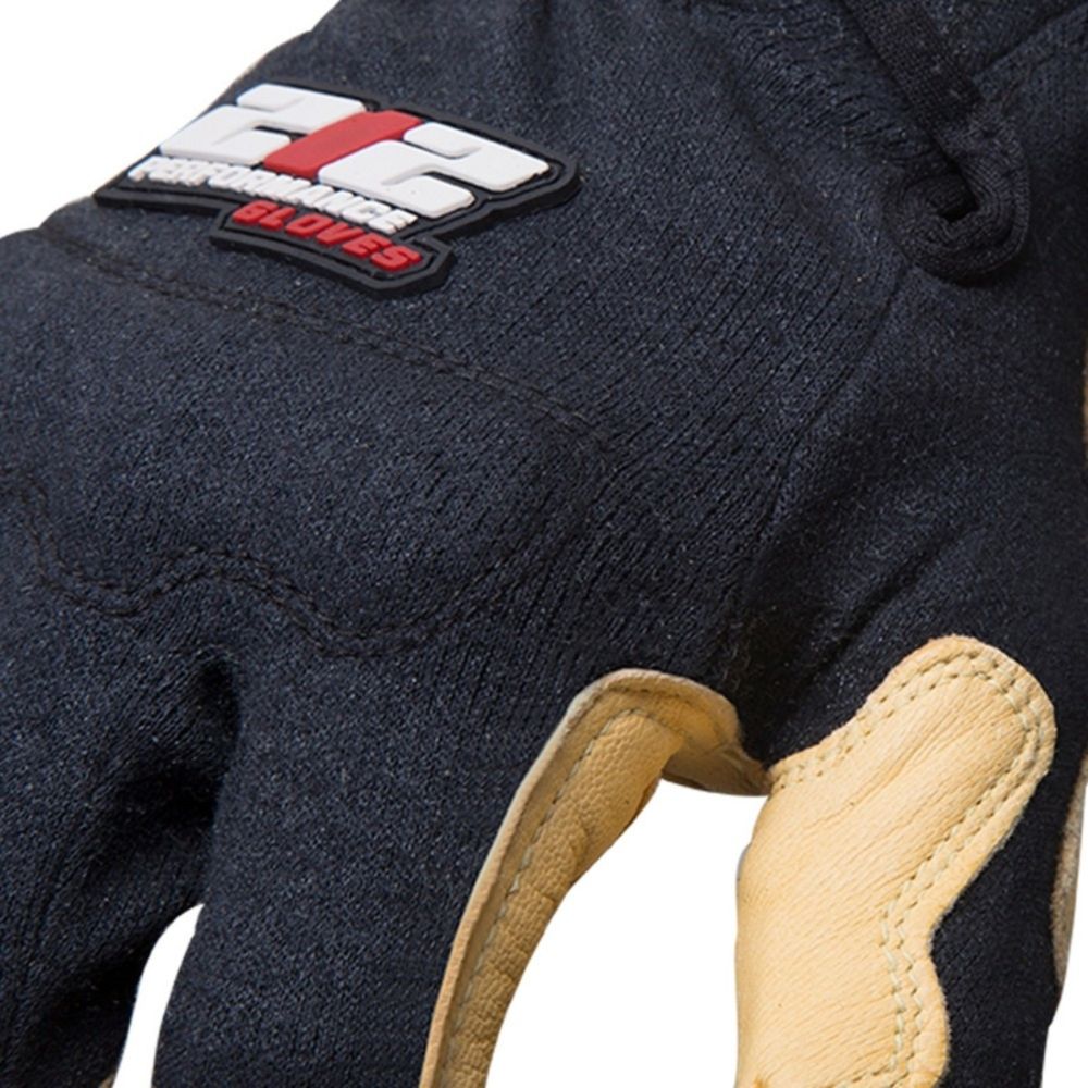 212 Performance FRGGSA 05 011 GSA Compliant Fire Resistant Premium Leather Fabricator Gloves - X Large Black - Ideal for Welding, Construction & Industrial Work Safety