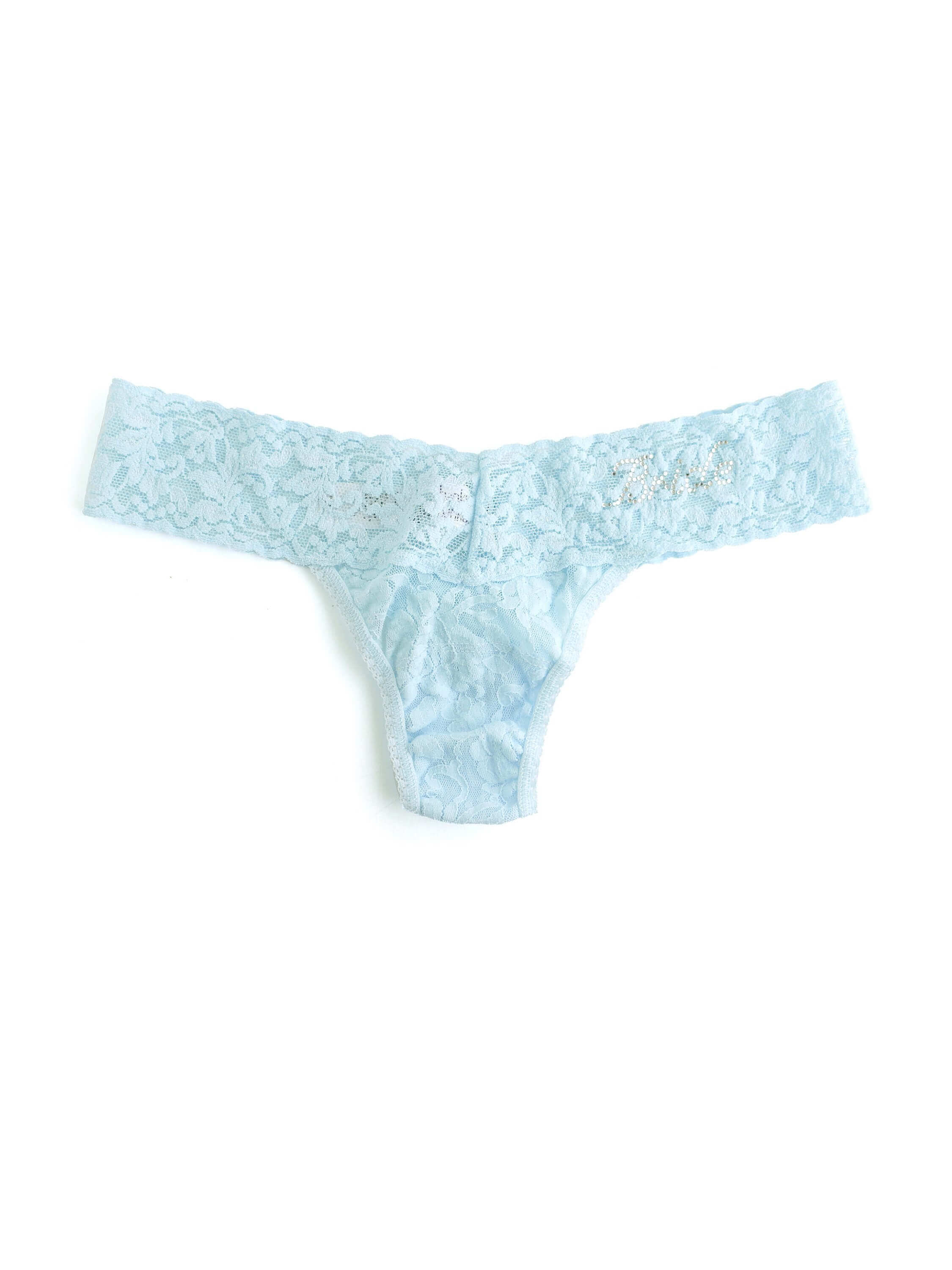 Sexy Bride Low Rise Thong Panties - Comfortable Lingerie for Wedding Night & Honeymoon - Perfect Bridal Underwear for Special Occasions