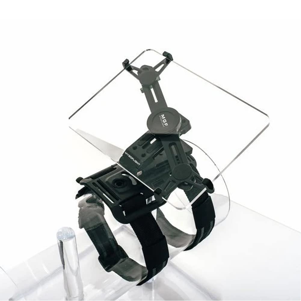 Best MNT-1890 iPad Tablet Leg Mount - Adjustable Flight Travel Stand for iPad Pro/Air/Mini, Samsung Galaxy Tabs | Perfect for Airplane, Car, Bed & Office Use
