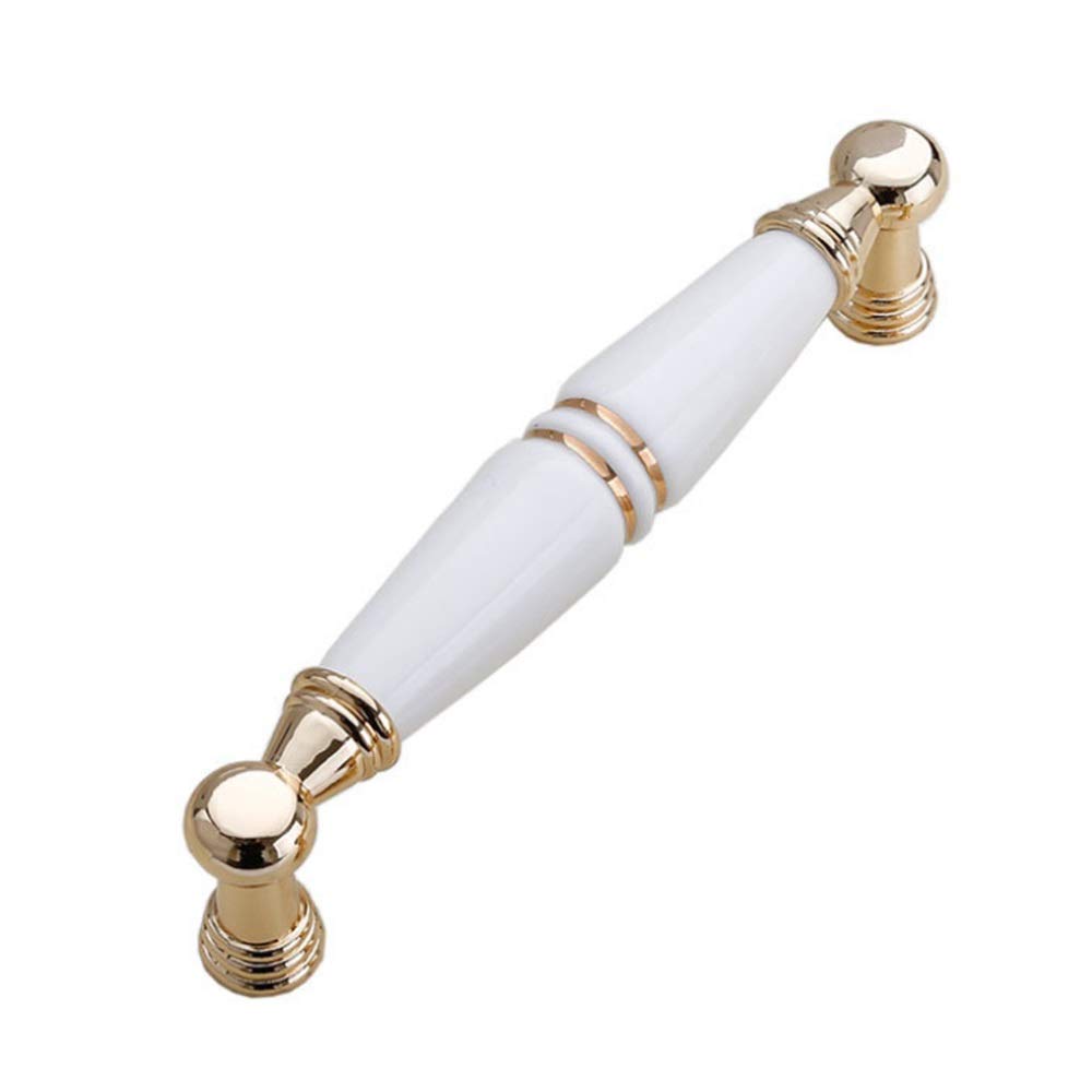 Rose Gold Ceramic Cabinet Handles - Pack of 10 for Wardrobe & Furniture