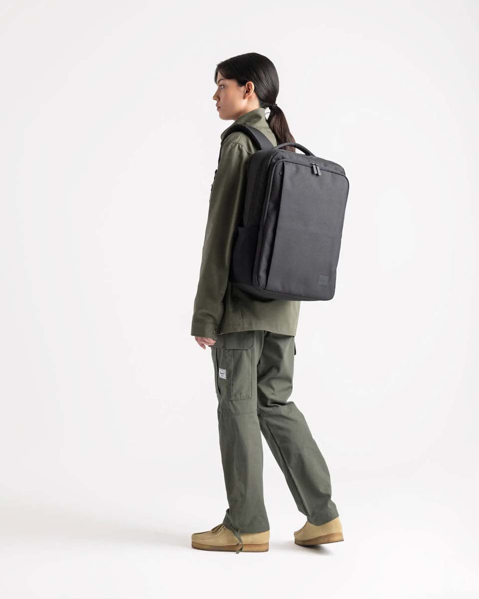 Herschel Kaslo Backpack Tech - Water-Resistant Laptop Backpack for Work & Travel, Ash Rose Tonal - Perfect for Commuters, Students & Digital Nomads