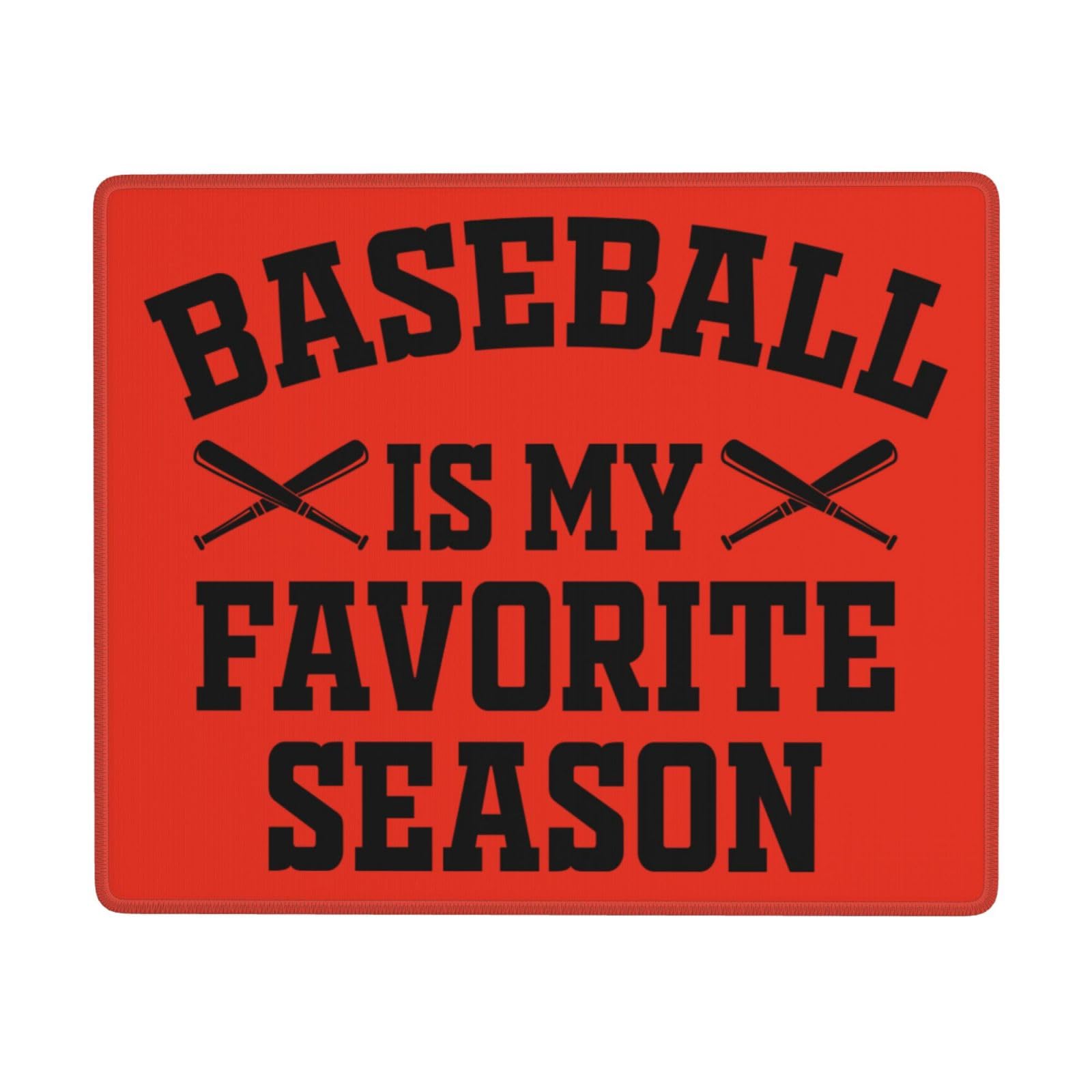 SIYTUAU Baseball-Themed Mouse Pad - Waterproof, Non-Slip Rubber Gaming Mousepad (7x9 inches) for Office & Laptop Use - Perfect for Baseball Fans, Gamers & Work Desks