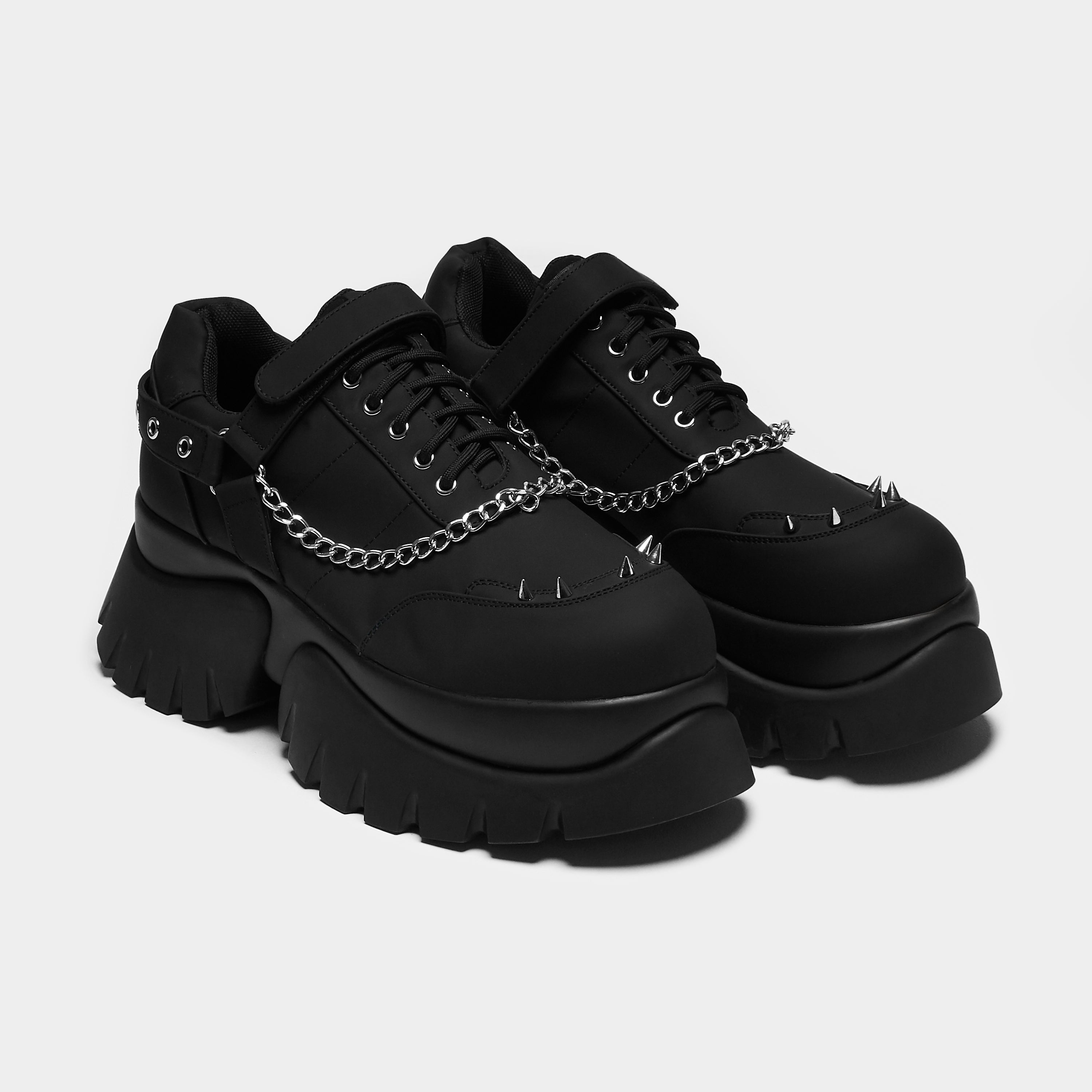 Allsander Men's Platform Sneakers - Black | Comfortable & Stylish Casual Shoes for Walking, Running & Everyday Wear
