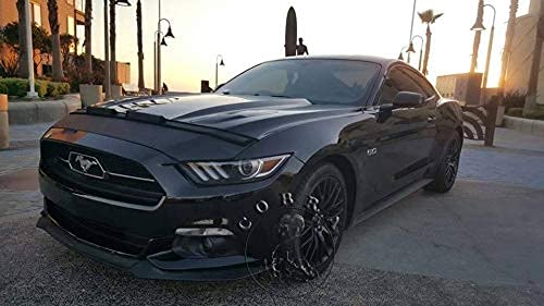 2015-2017 Ford Mustang GT Car Hood Mask Bonnet Bra - Custom Fit Protective Cover for Mustang GT (2015 2016 2017 Models) - Perfect for Road Trips, Car Shows & Daily Protection
