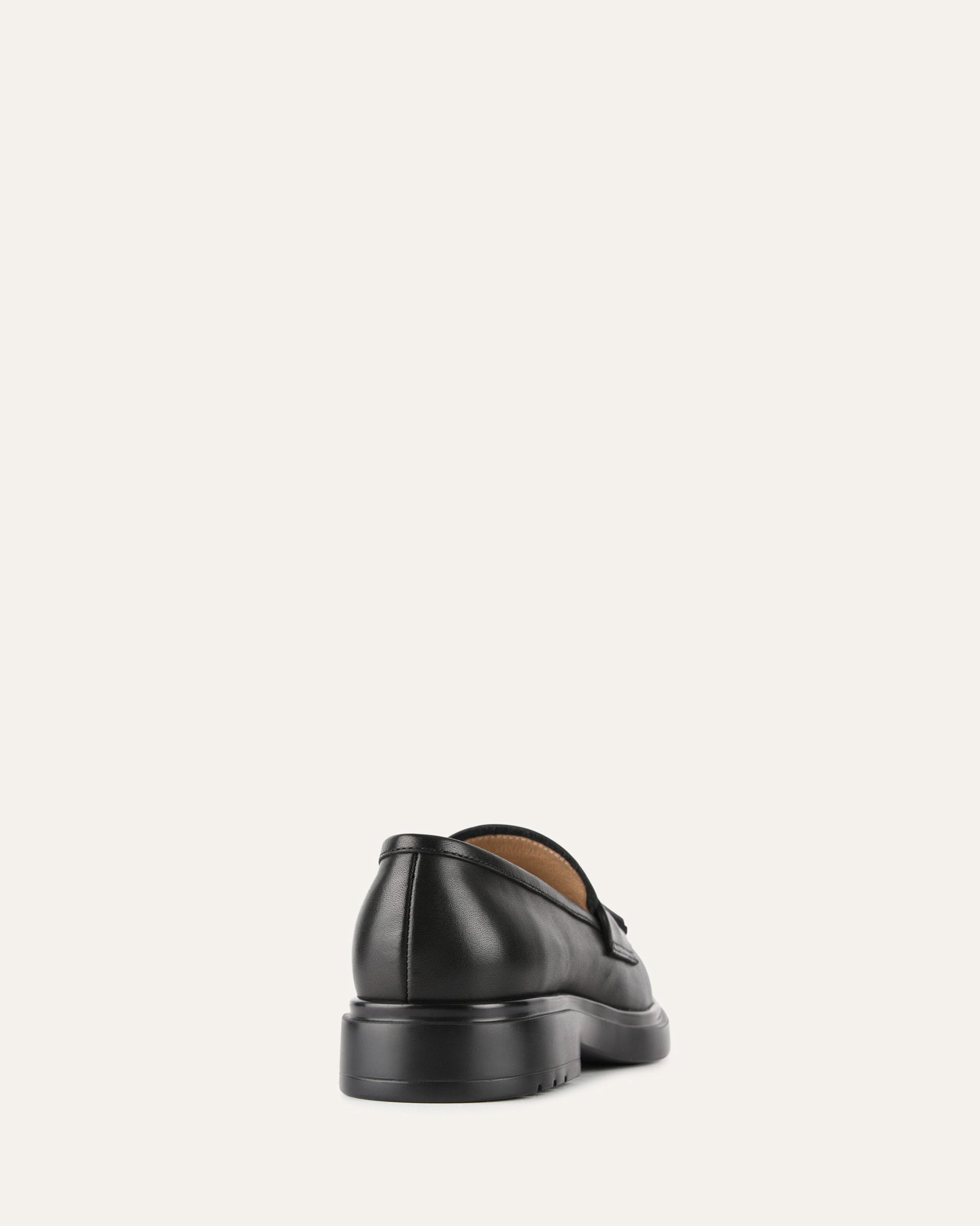 Julius Black Leather Loafers for Men - Comfortable & Stylish Slip-On Shoes for Business, Casual & Office Wear