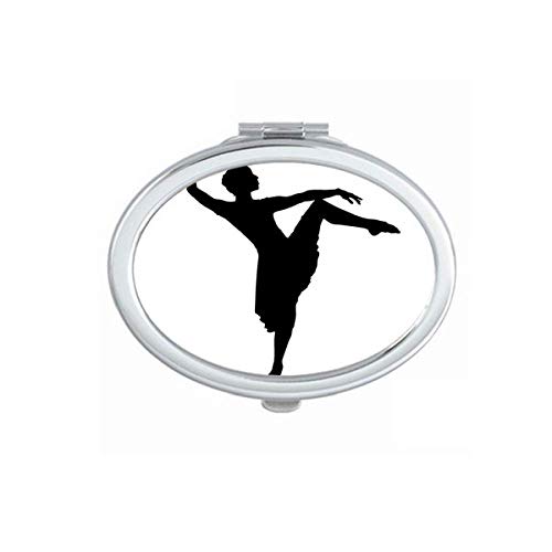 DIYthinker Portable Foldable Double-Sided Mirror - Perfect for Dance Performances, Sports, Makeup & Travel | Compact Handheld Makeup Mirror for Dancers, Athletes & On-the-Go Beauty