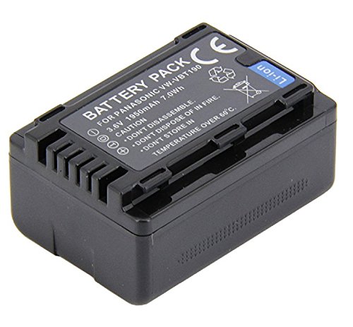 Original Micro USB Charger & Replacement Battery for Panasonic HC-VXF990 HC-VXF990EB-K HC-VXF990EG-K HD Camcorder - Perfect for Travel Vlogging & Professional Video Recording