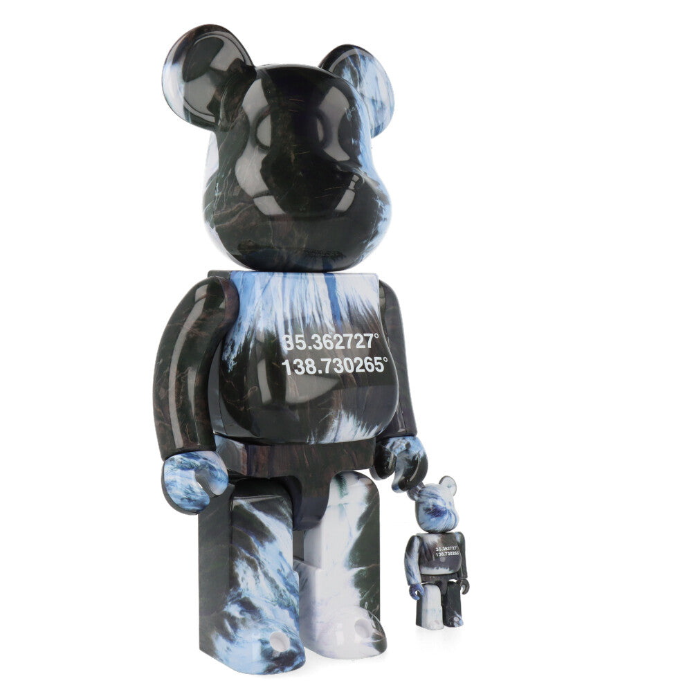 400% + 100% Bearbrick Benjamin Grant Fuji Mount Art Toy Figure - Collectible Vinyl Designer Toy for Home Decor & Office Display