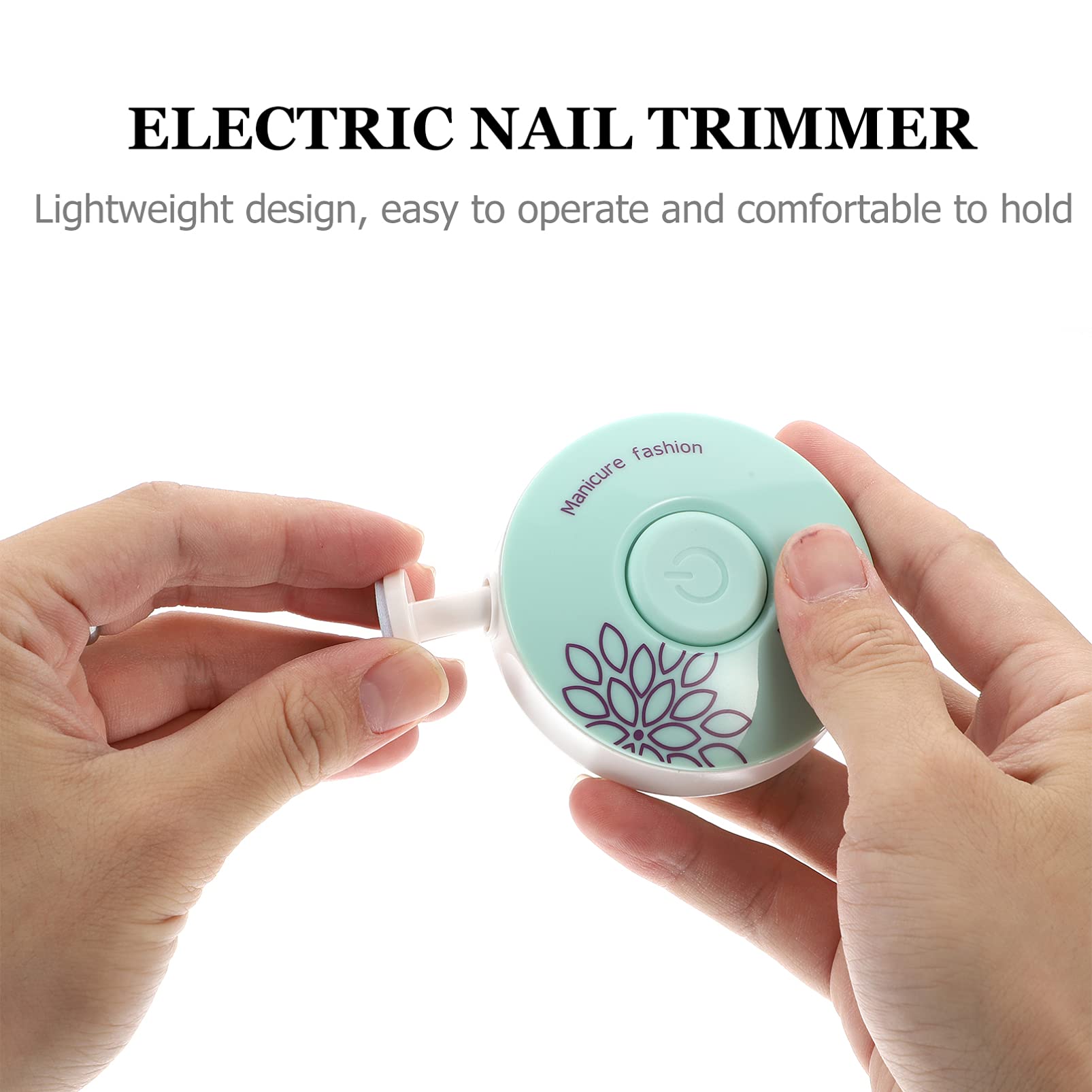 Electric Nail Trimmer for Kids & Babies - Rechargeable Manicure Pedicure Kit with LED Light - Safe & Painless Nail Grinder for Toddlers, Infants & Adults - Perfect for Home Nail Care & Travel Use