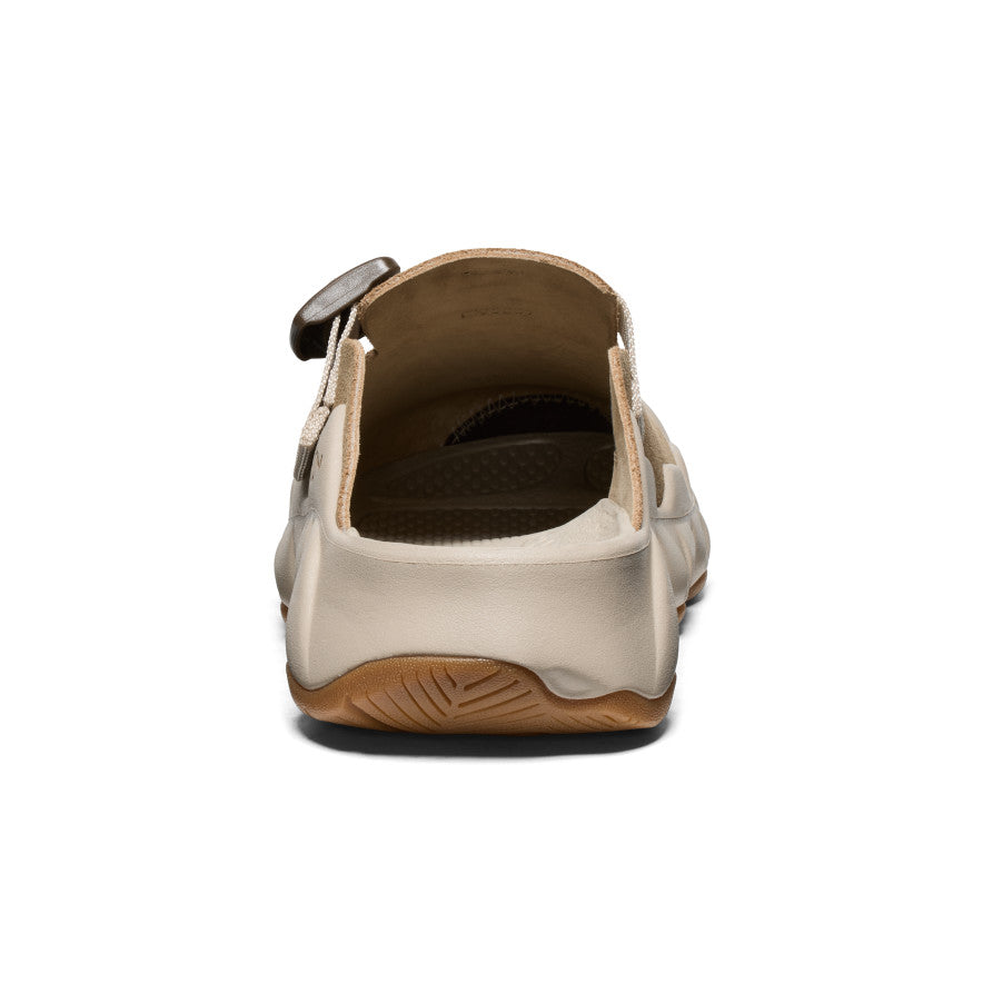 Women's Hyperport Leather Clog - Comfortable Slip-On Shoes in Cornstalk/Plaza Taupe | Perfect for Nurses, Teachers & Healthcare Professionals