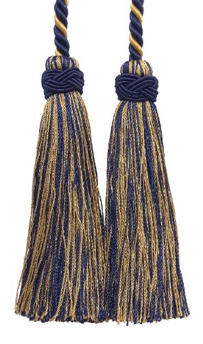 Nautical Gold #1152 (Light Gold, Yellow Gold, Navy Blue)
