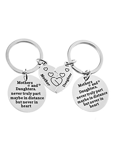 P:mother Daughter Keychain
