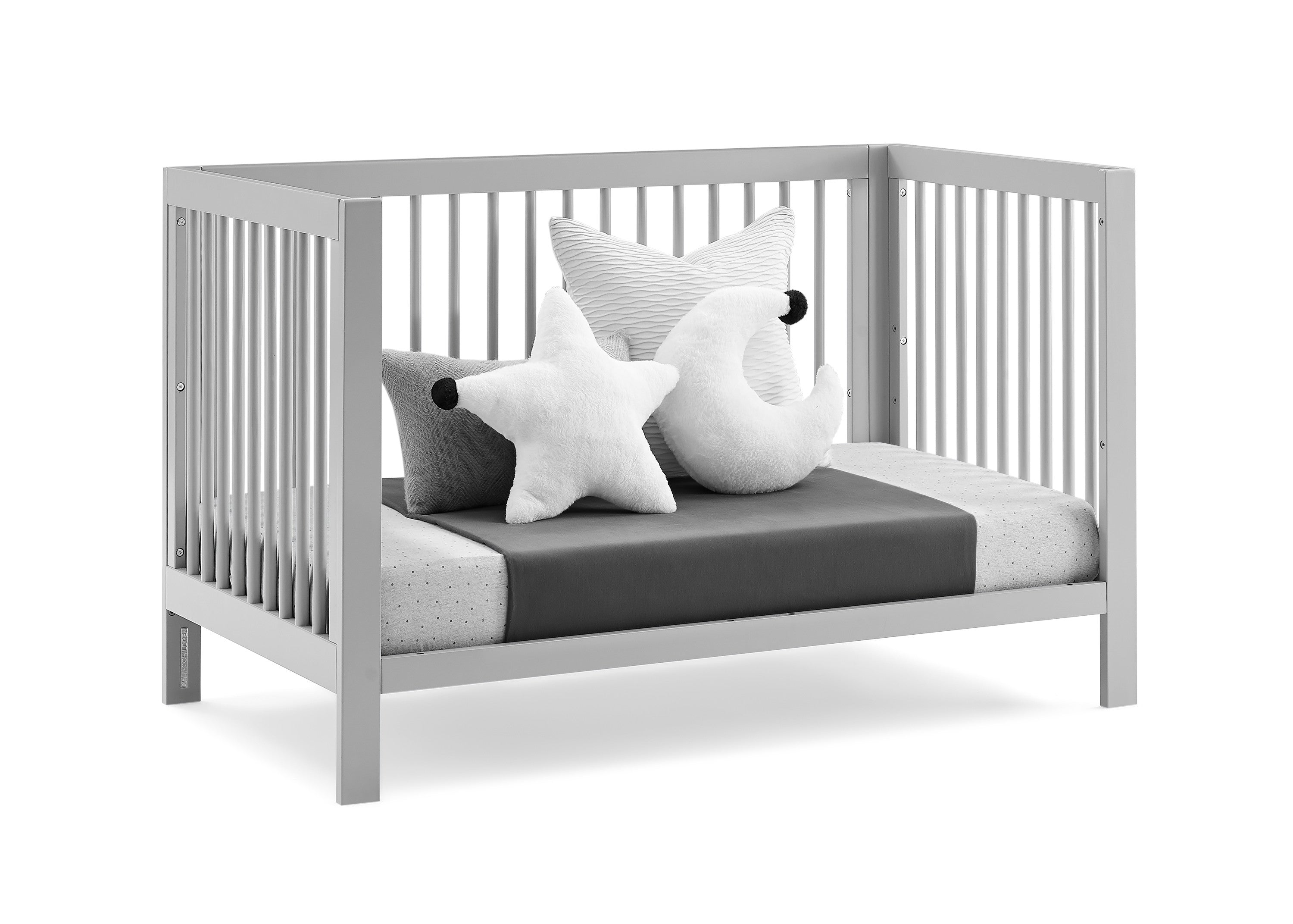 BabyGap Charlie 6-in-1 Convertible Crib - Grow with Your Child from Newborn to Toddler | Safe Nursery Furniture for Modern Baby Rooms