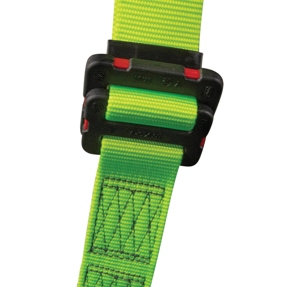 Arc Flash Full Body Harness with DE 1D, DE MB Torso, DE MB Chest & DE QC Legs - Heavy Duty Safety Gear for Electrical Workers & Industrial Protection