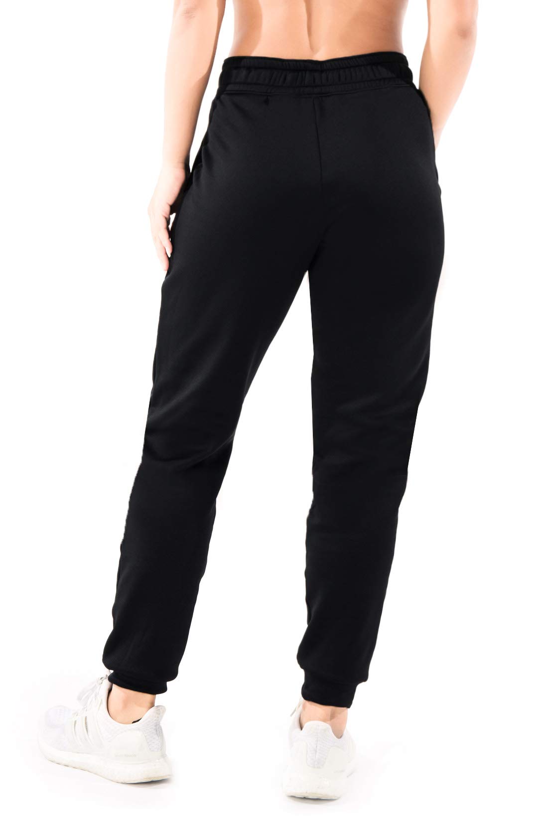 Yogipace Women's High Waisted Fleece Lined Joggers - Petite/Regular/Tall Sizes - Thermal Winter Sweatpants for Warmth & Comfort | Perfect for Cold Weather, Lounging, Workouts & Outdoor Activities