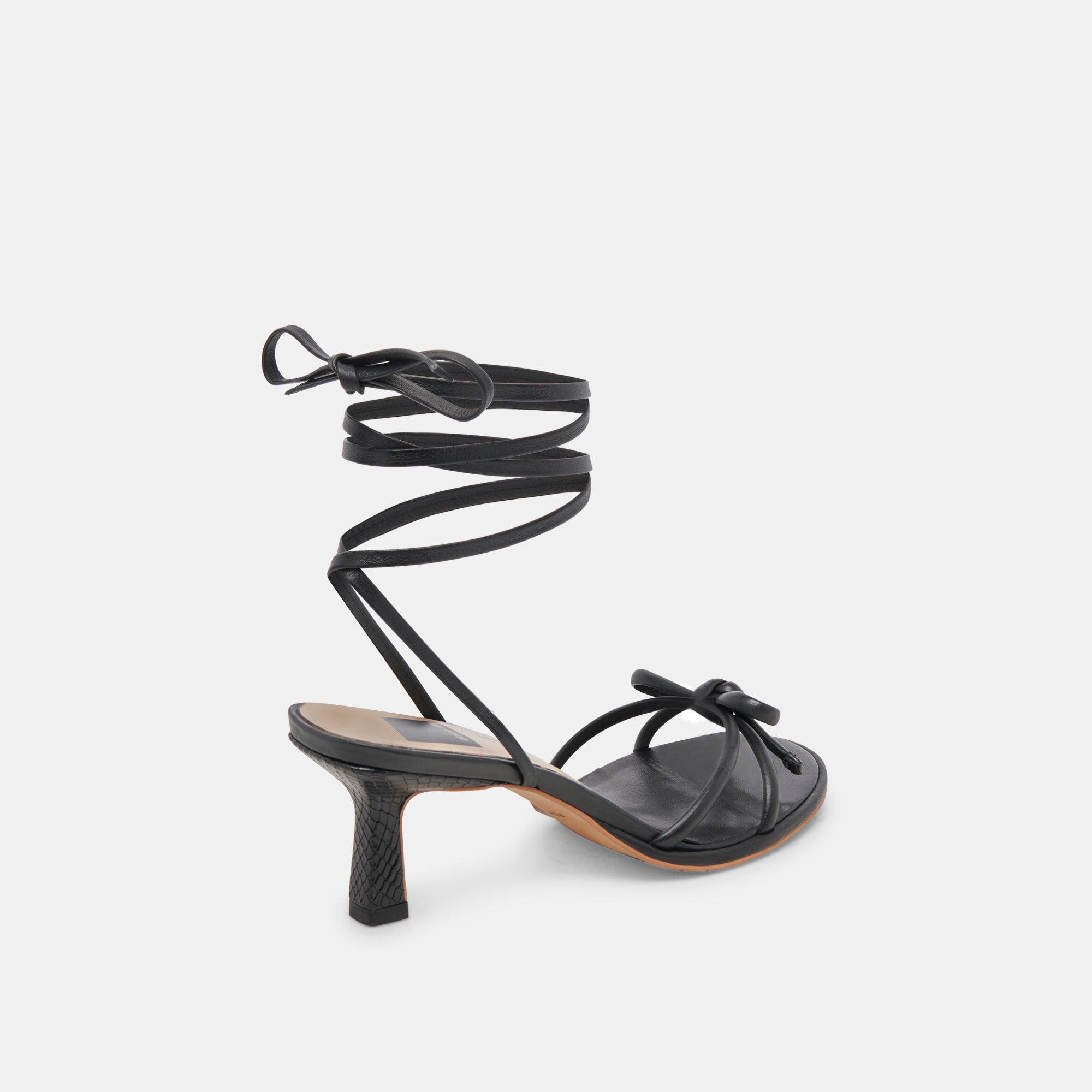 MAISON Black Leather Heels for Women - Elegant High Heel Pumps for Office, Party & Evening Wear | Comfortable Dress Shoes for Formal Occasions