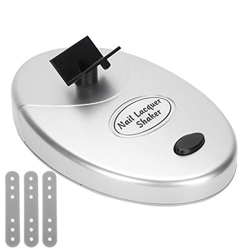 Electric Nail Polish & Tattoo Ink Shaker Machine - Adjustable Speed Nail Gel Shaker for Professional Manicure & Tattoo Artists - Perfect for Salon, Home Use & DIY Nail Art Accessories (US)