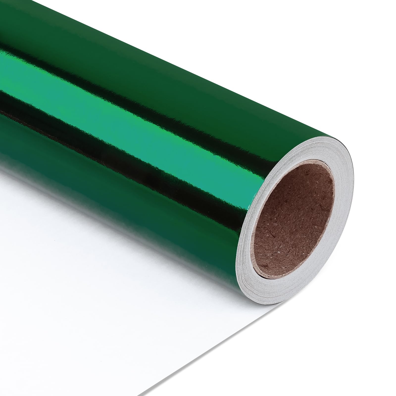 Premium NESCCI Dark Green Metallic Wrapping Paper - 17.5