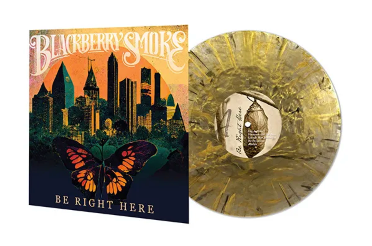 Blackberry Smoke - Be Right Here (Golden Birdwing Colored Vinyl LP) | Limited Edition Vinyl Record for Music Collectors & Audiophiles | Perfect for Home Listening, Gifts & Vinyl Collections