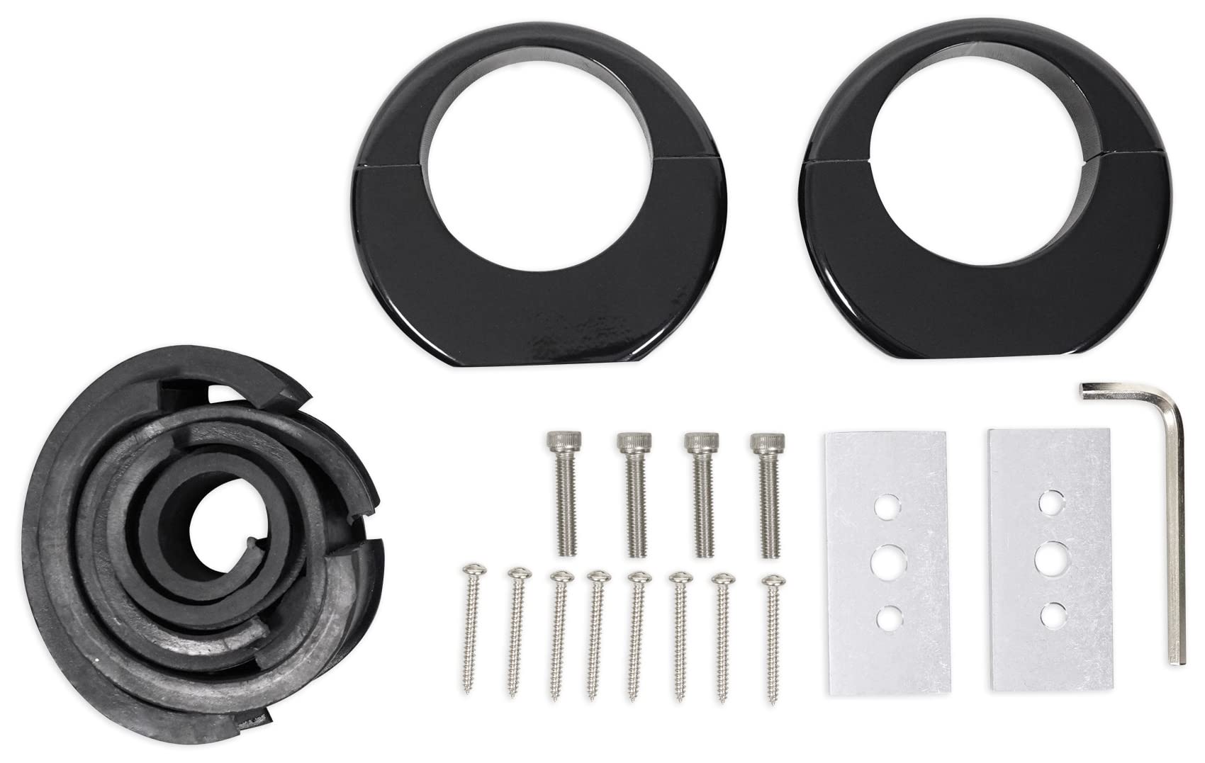 Rockville 2-Pack 6x9 Inch 1000W 360° Swivel Black Aluminum Tower Speakers for RZR ATV UTV - Waterproof Off-Road Audio for Trail Riding & Outdoor Adventures