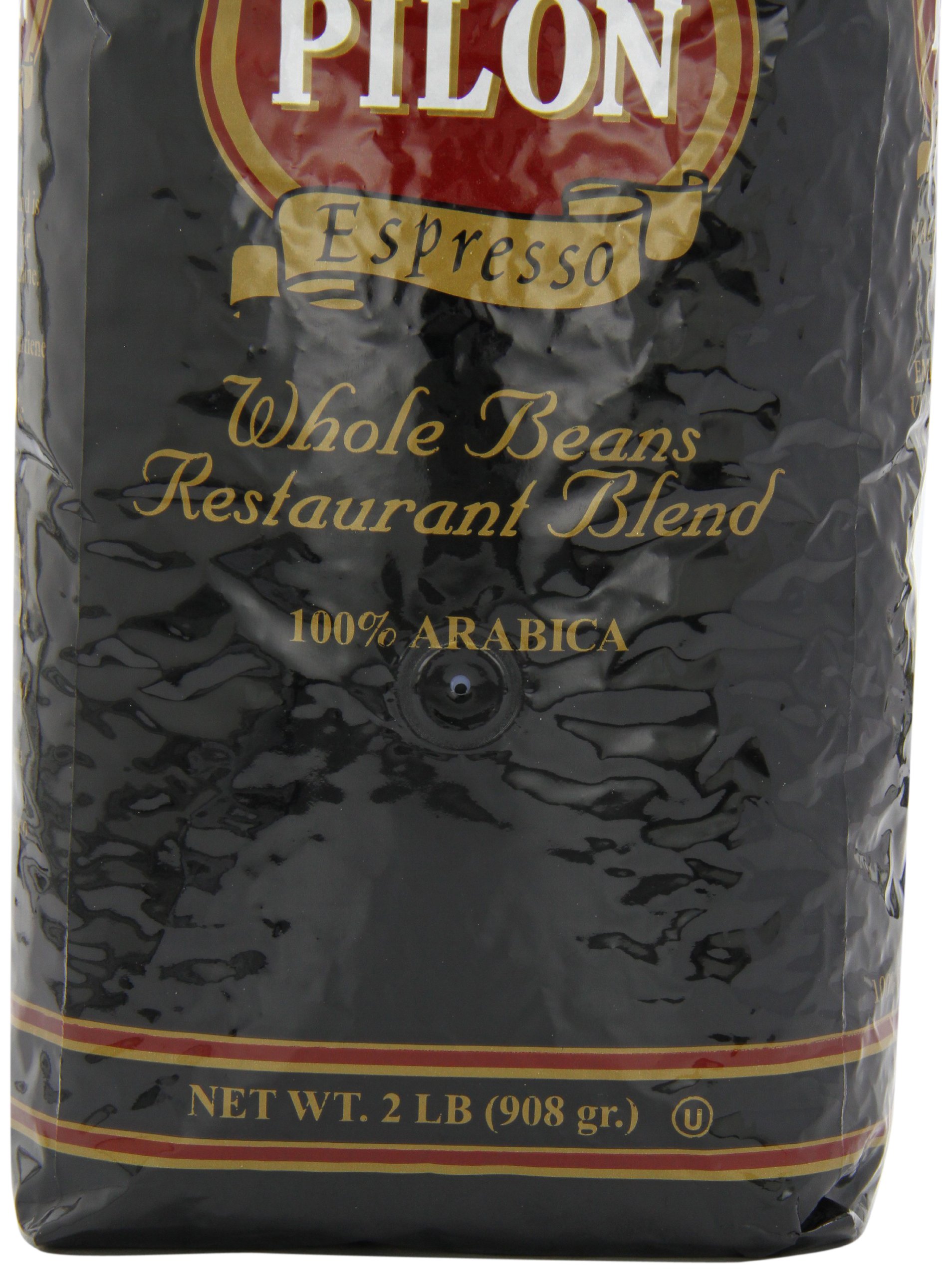 **Pilon Whole Bean Restaurant Blend Espresso Coffee, 32 Ounce (Pack of 4) - Premium Dark Roast for Espresso Machines & French Press - Perfect for Cafes, Restaurants & Home Brewing**